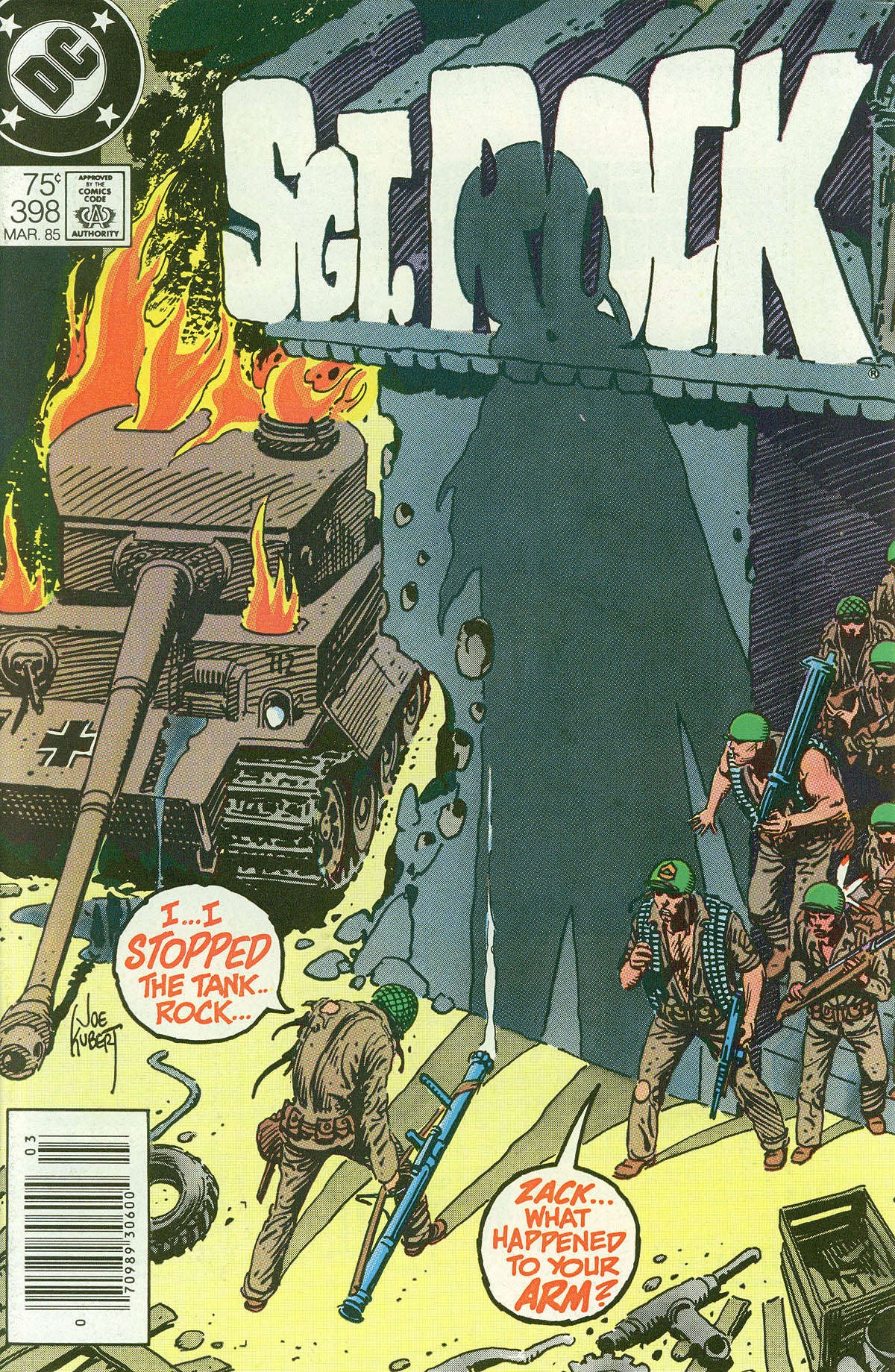 Read online Sgt. Rock comic -  Issue #398 - 1
