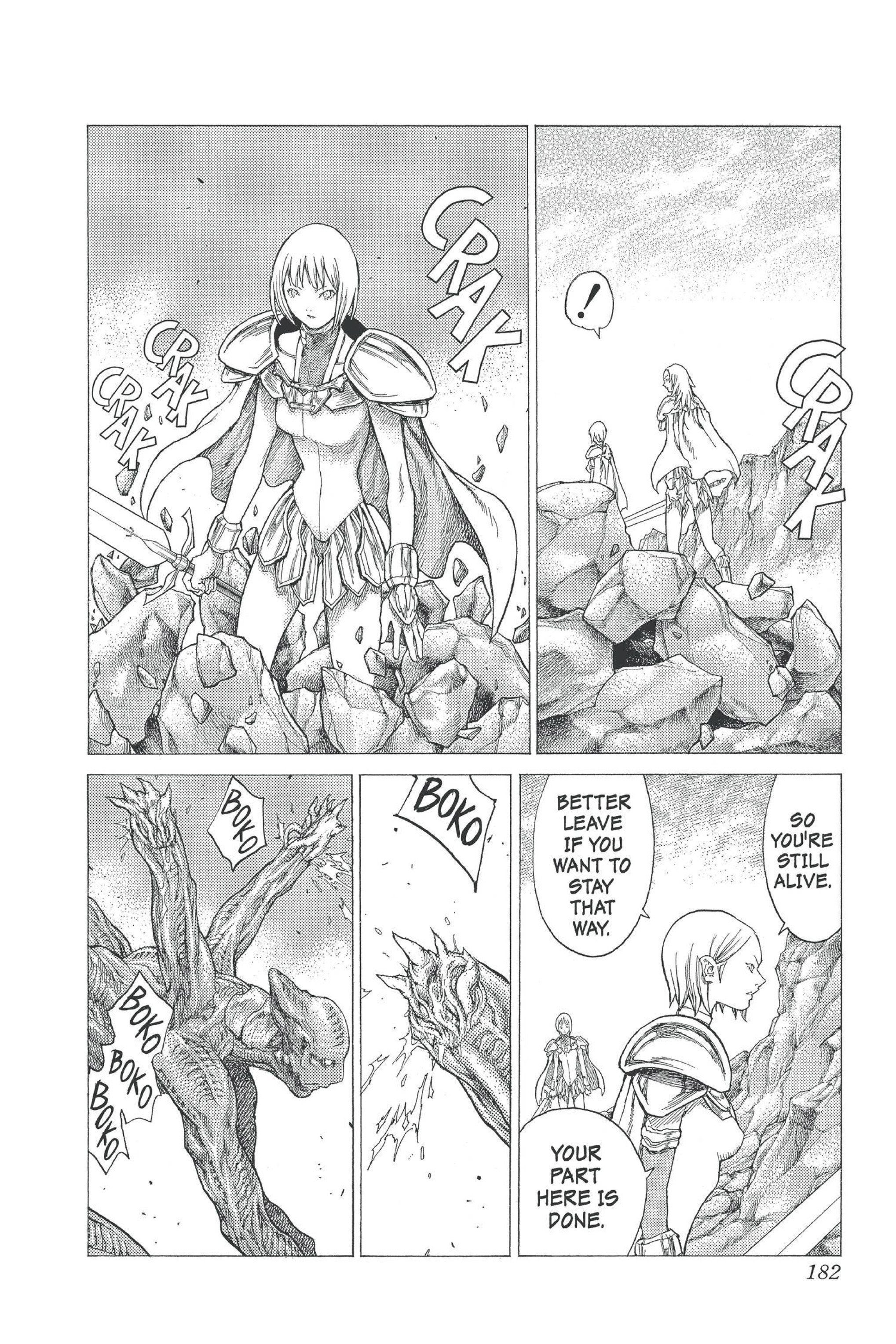 Read online Claymore comic -  Issue #5 - 166
