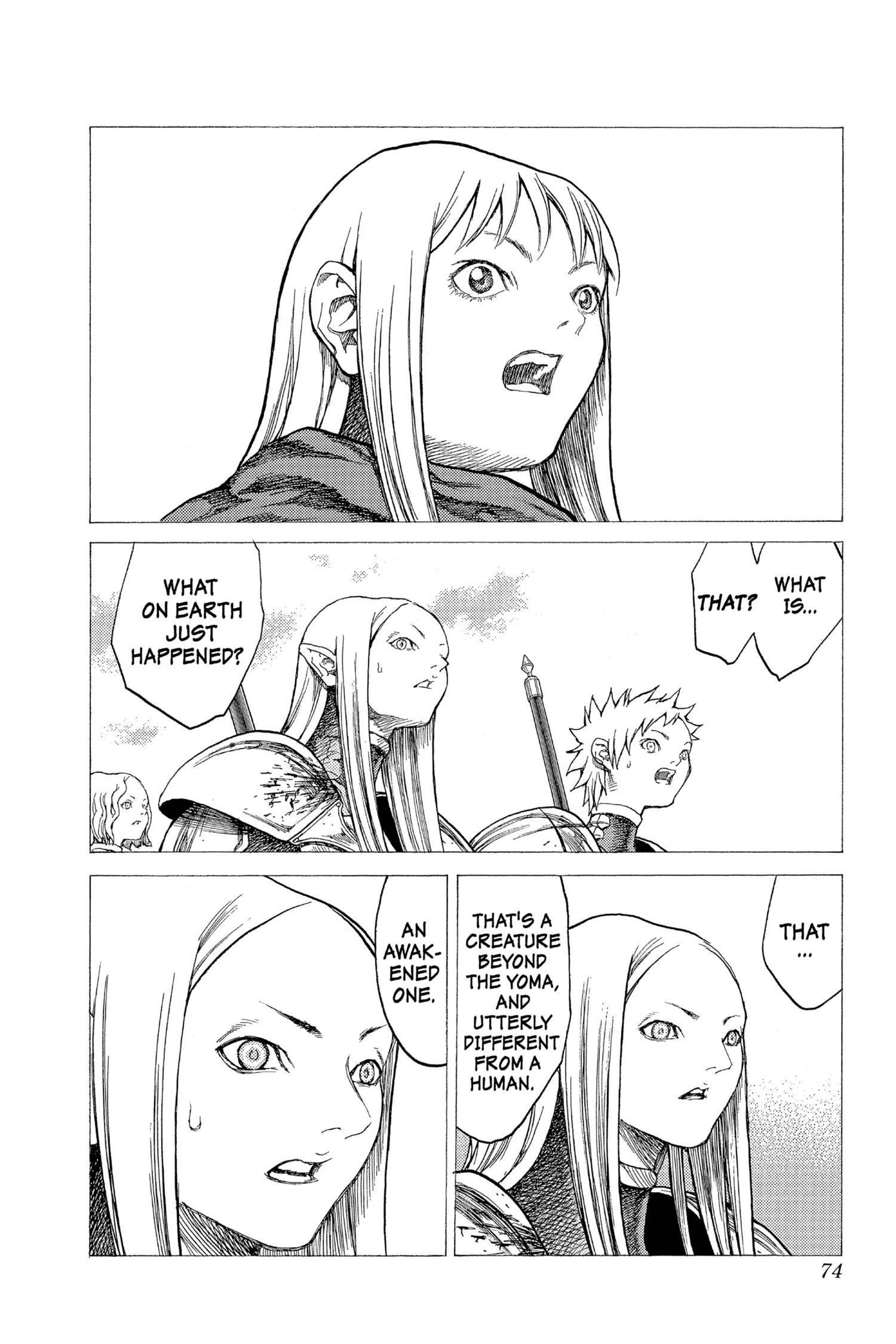 Read online Claymore comic -  Issue #5 - 67