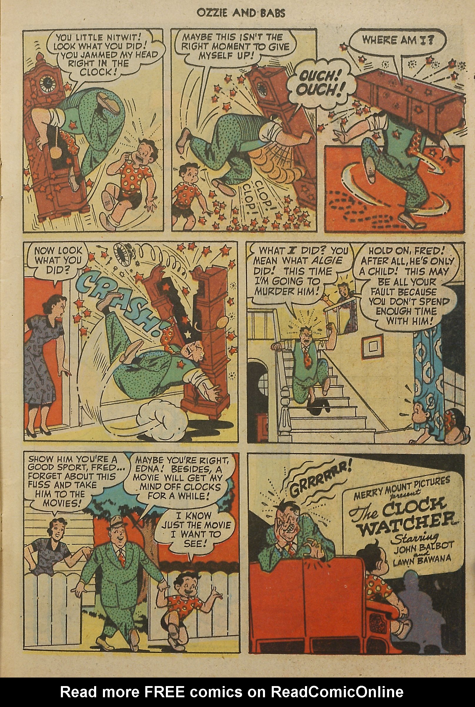 Read online Ozzie And Babs comic -  Issue #12 - 13