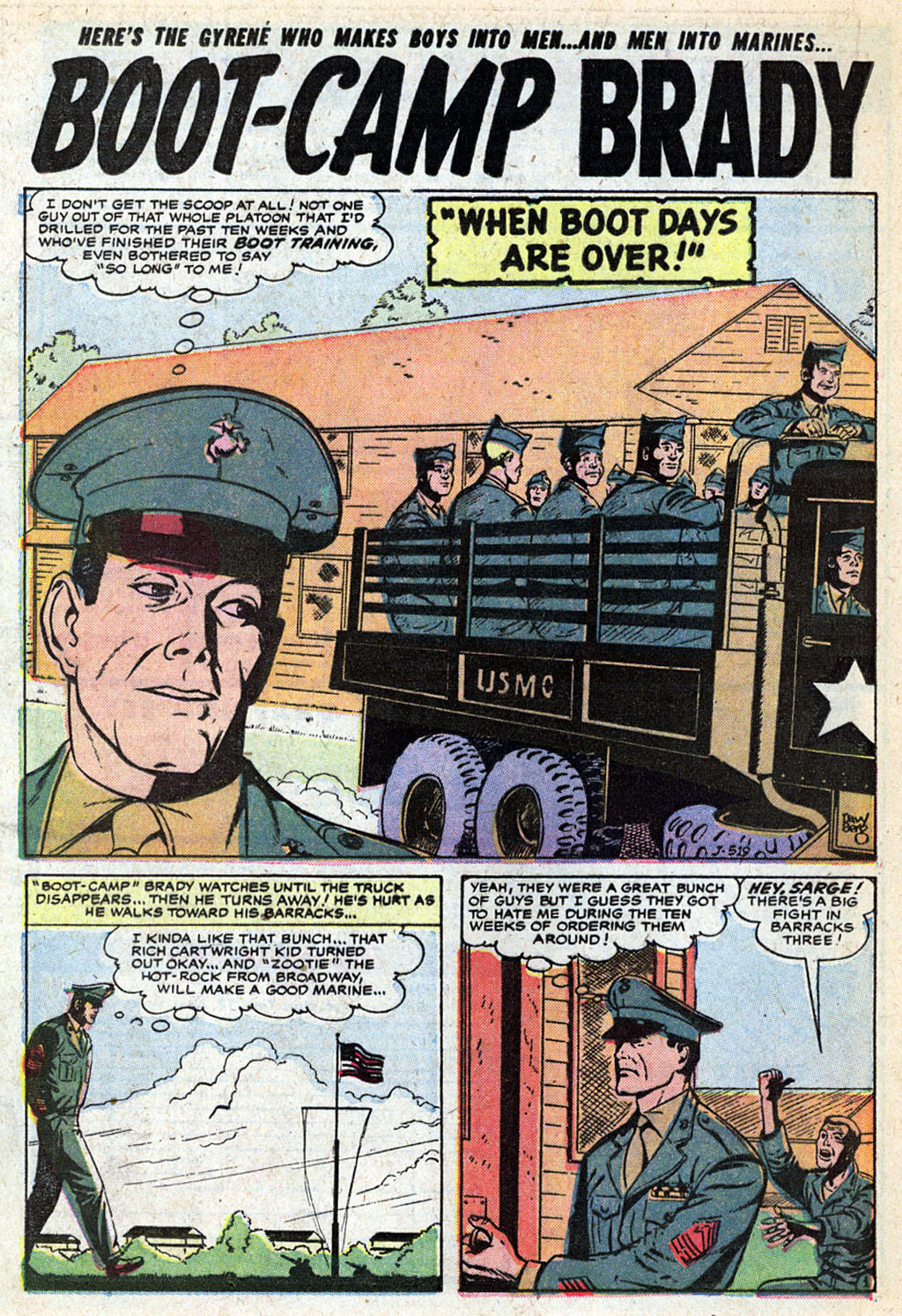 Read online Marines in Action comic -  Issue #8 - 16