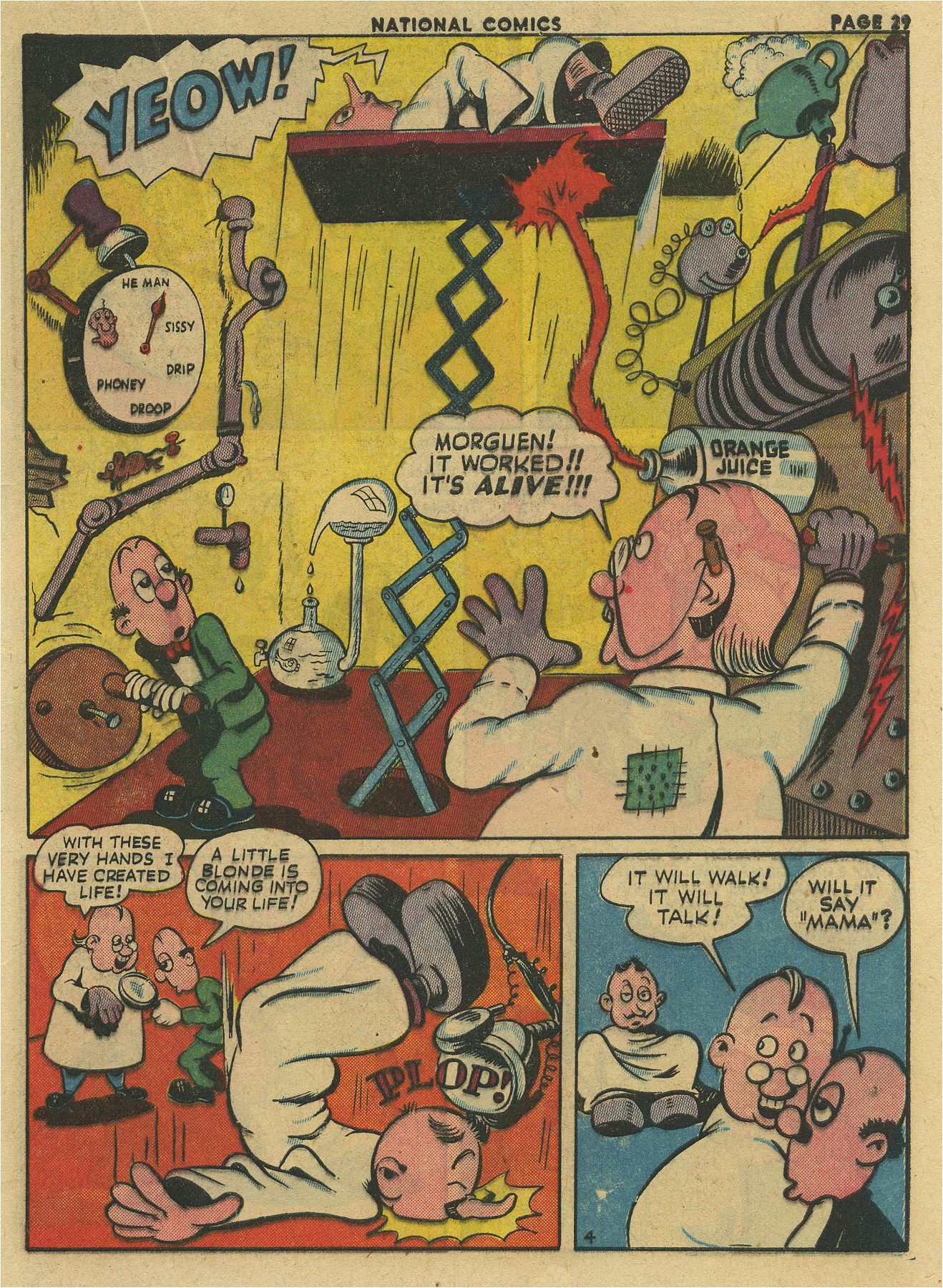 Read online National Comics comic -  Issue #36 - 31