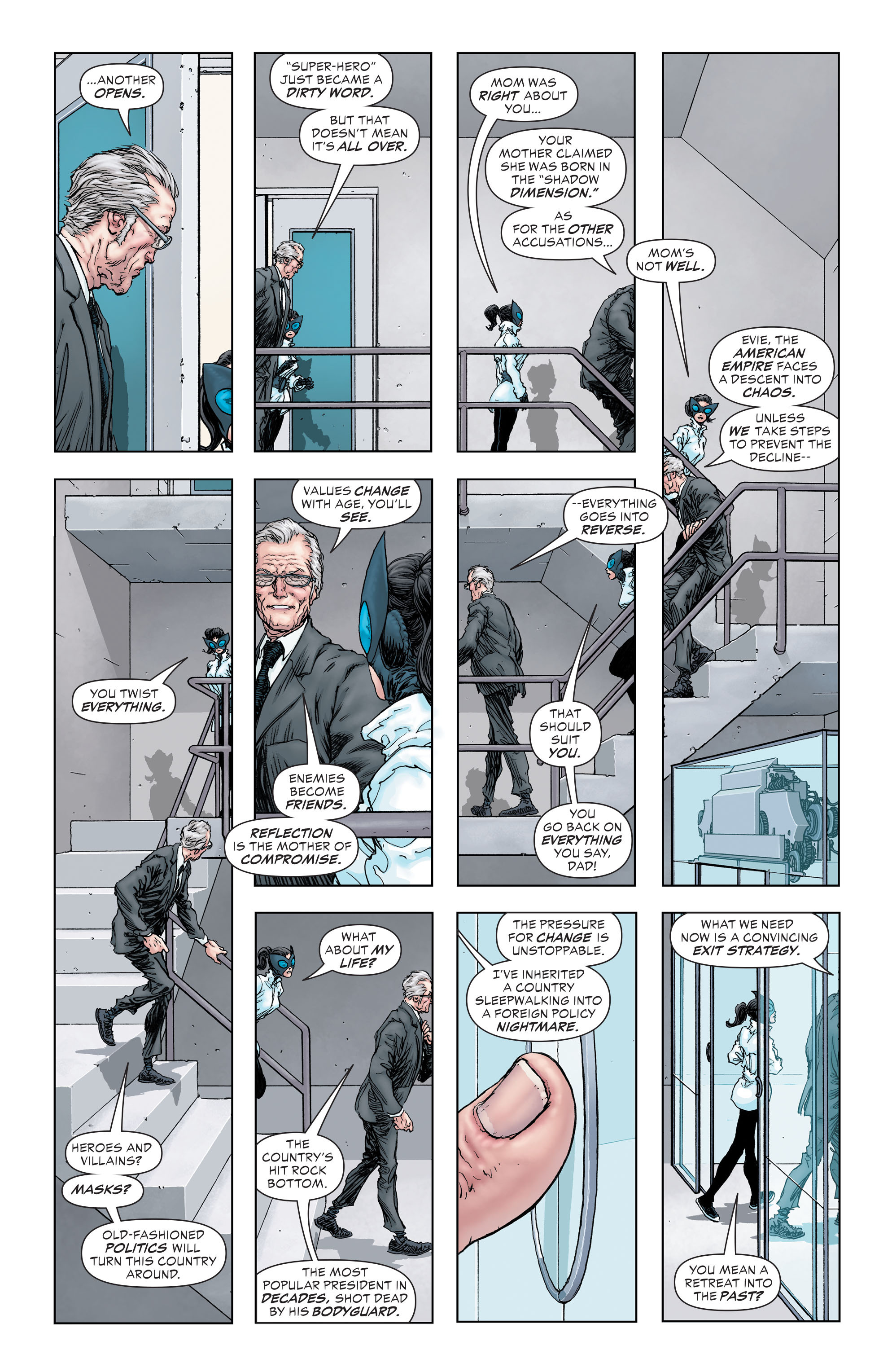 Read online The Multiversity: Pax Americana comic -  Issue # Full - 7