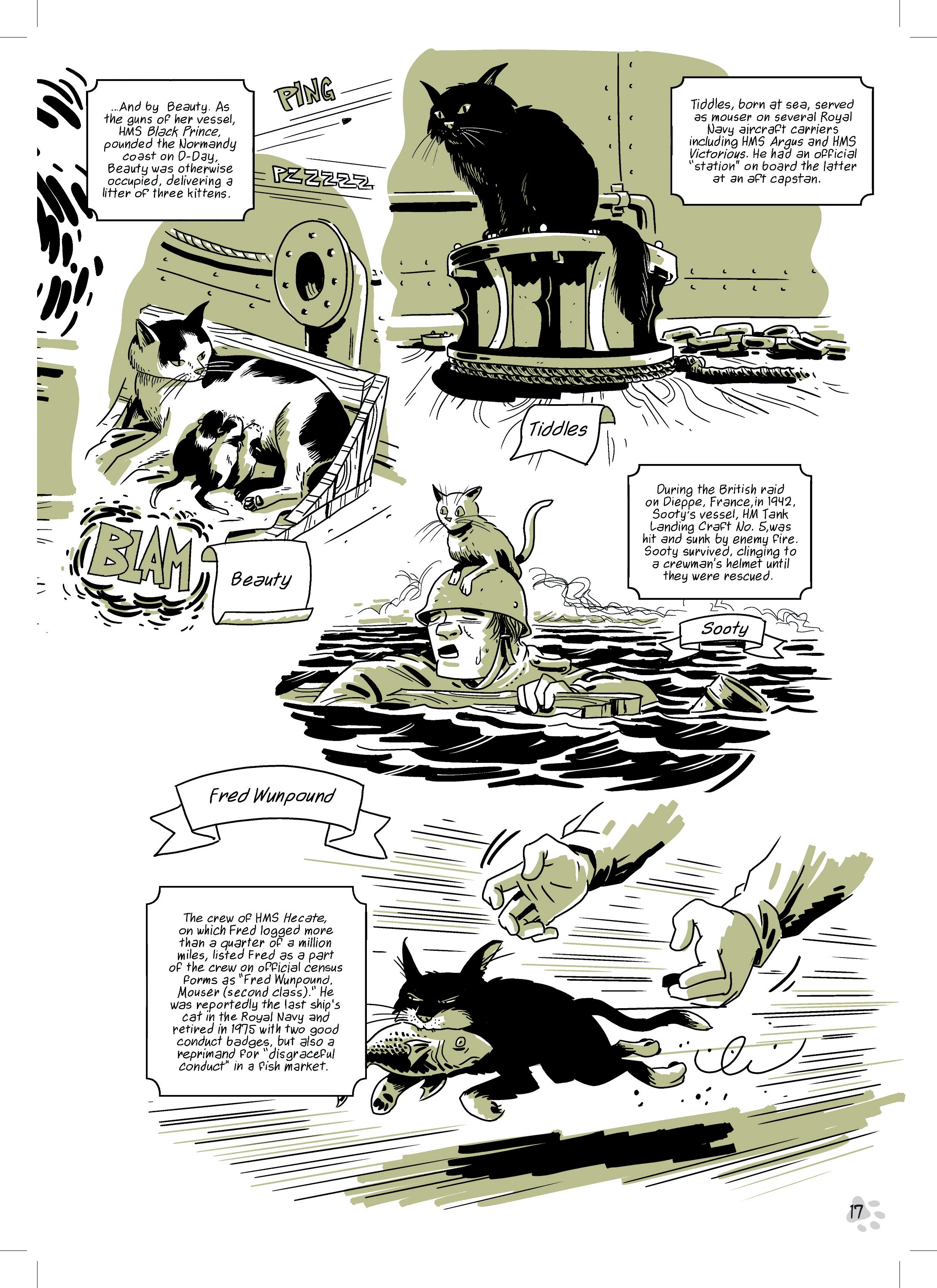Read online Four-Fisted Tales: Animals in Combat comic -  Issue # TPB - 23