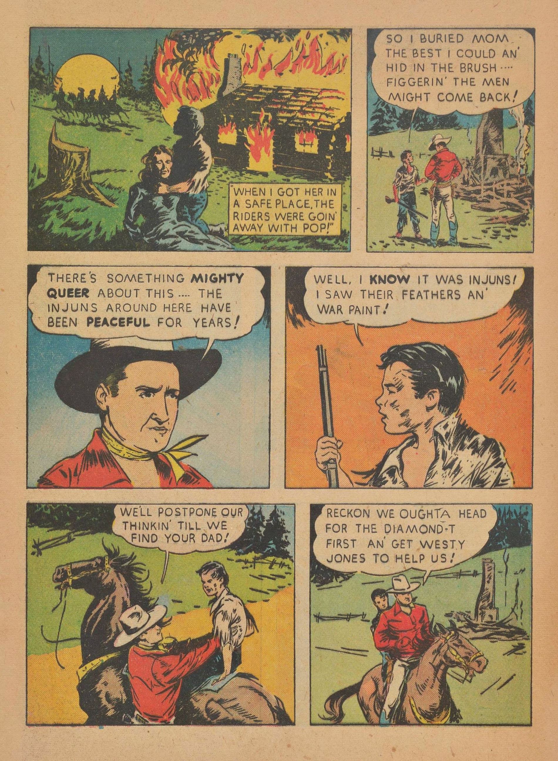 Read online Gene Autry Comics comic -  Issue #9 - 9