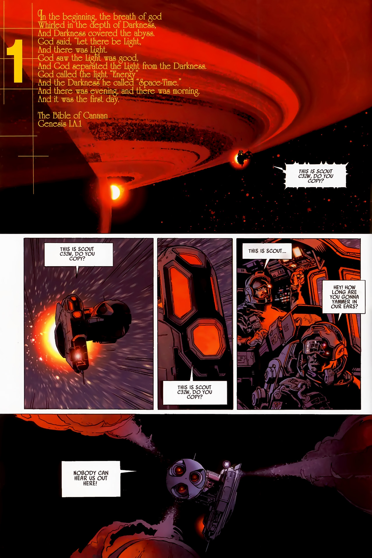 Read online Universal War One comic -  Issue #1 - 8