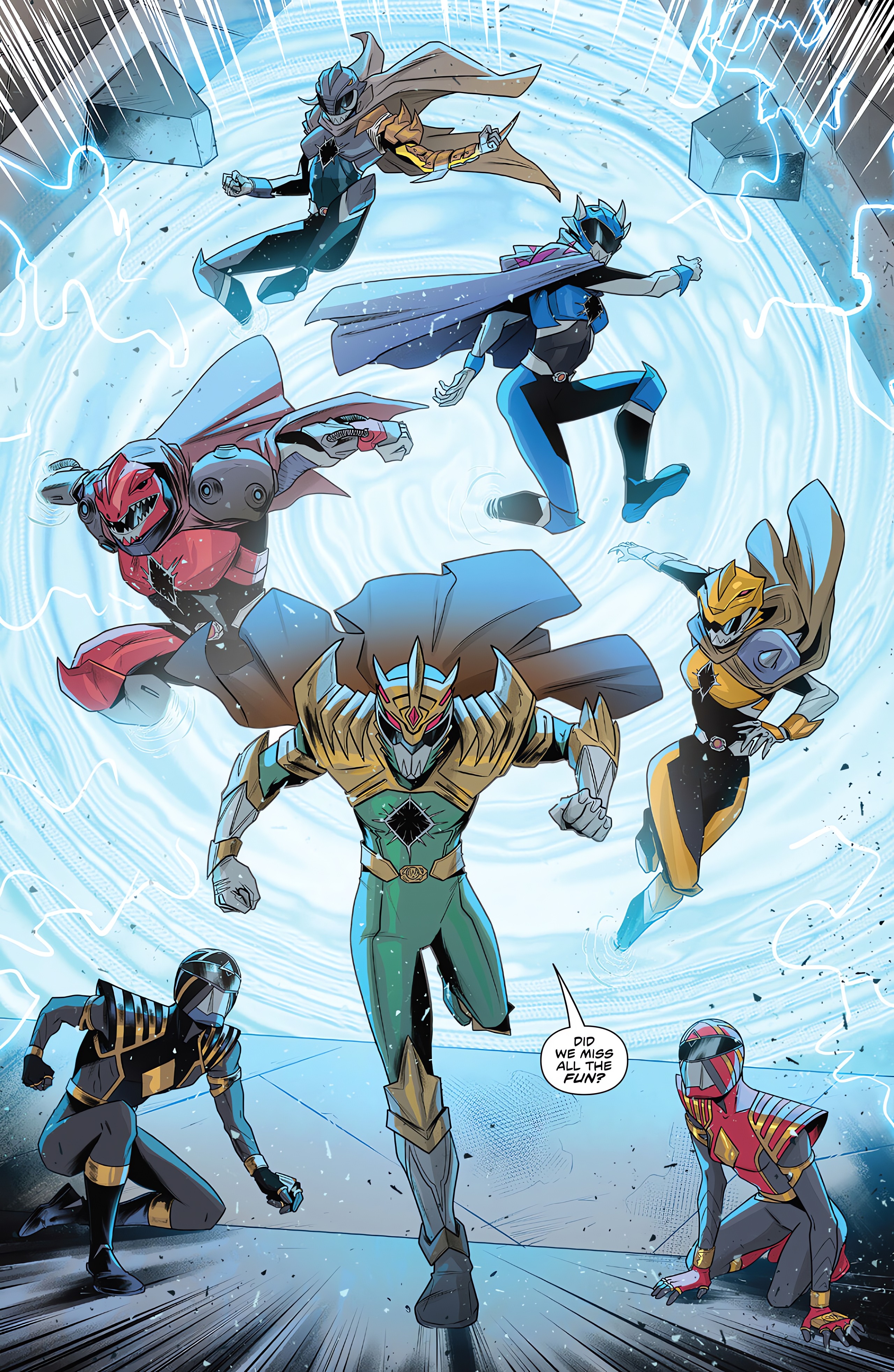 Read online Mighty Morphin Power Rangers comic -  Issue #111 - 18