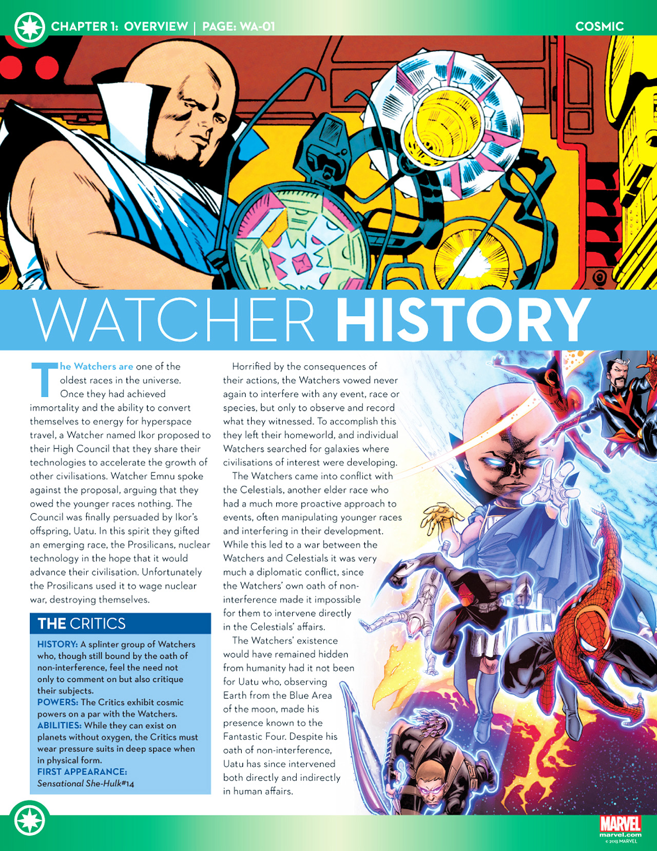 Read online Marvel Fact Files comic -  Issue #13 - 6