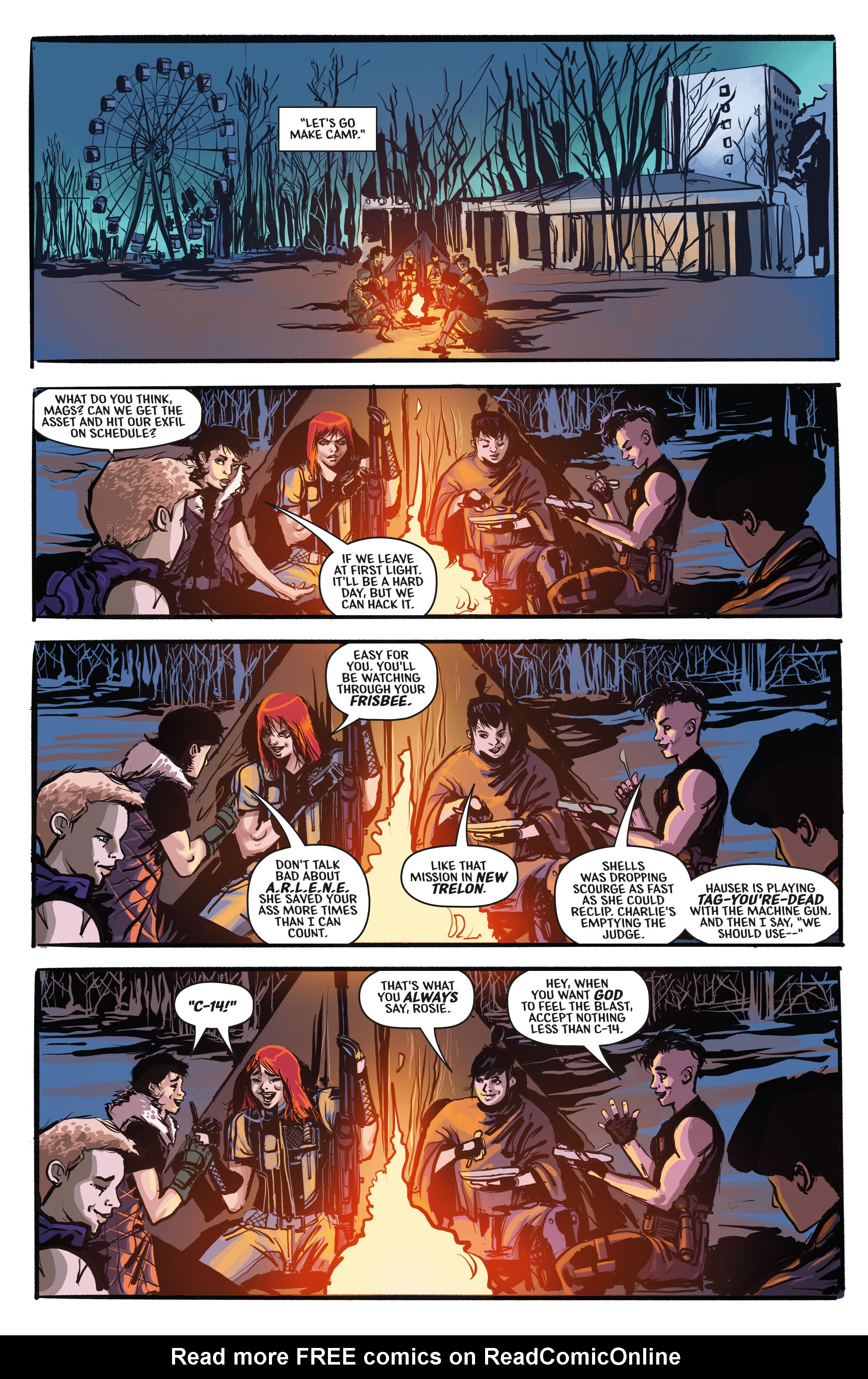 Read online Savage Squad 6 comic -  Issue #1 - 16