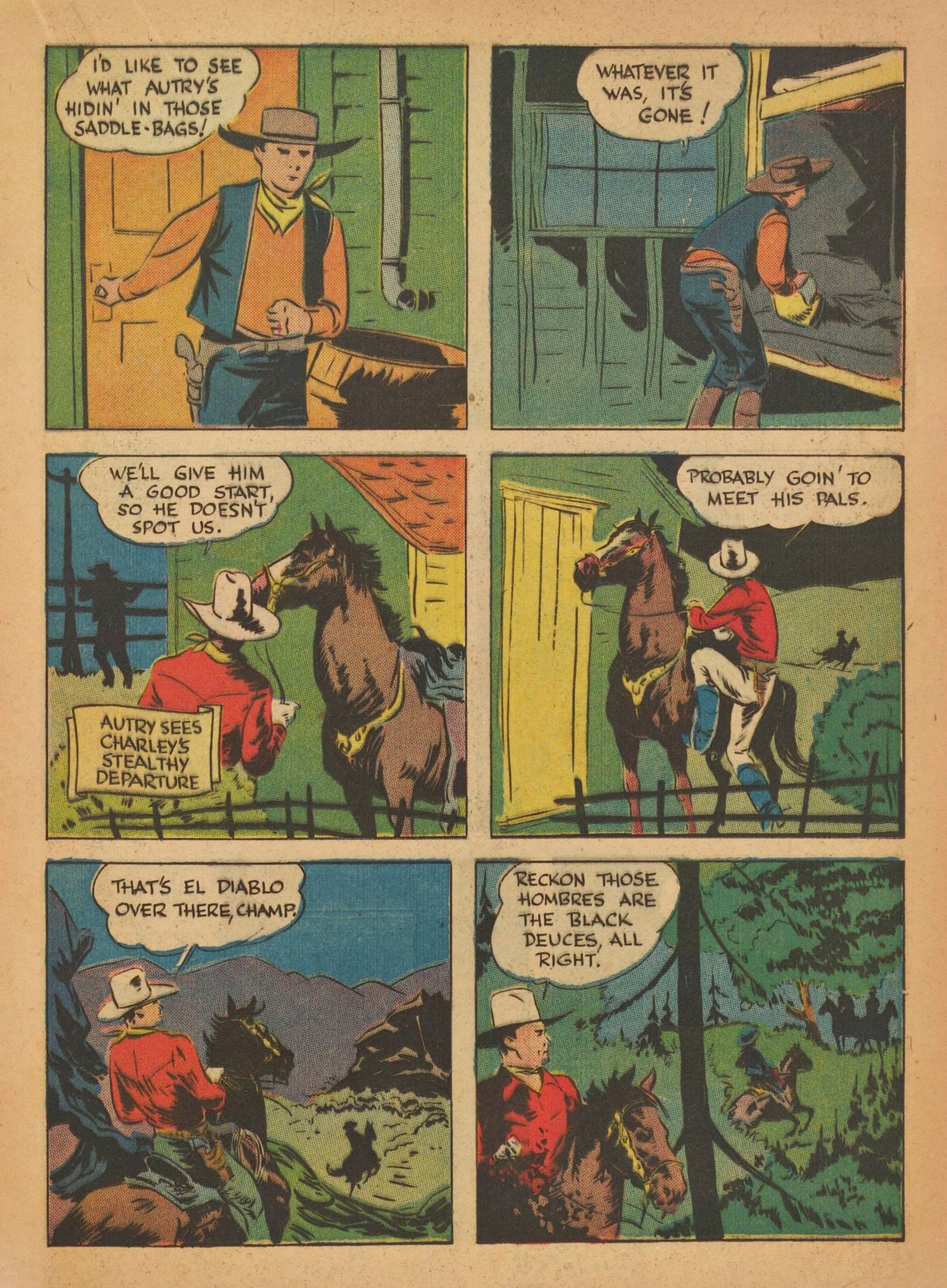 Read online Gene Autry Comics comic -  Issue #7 - 33