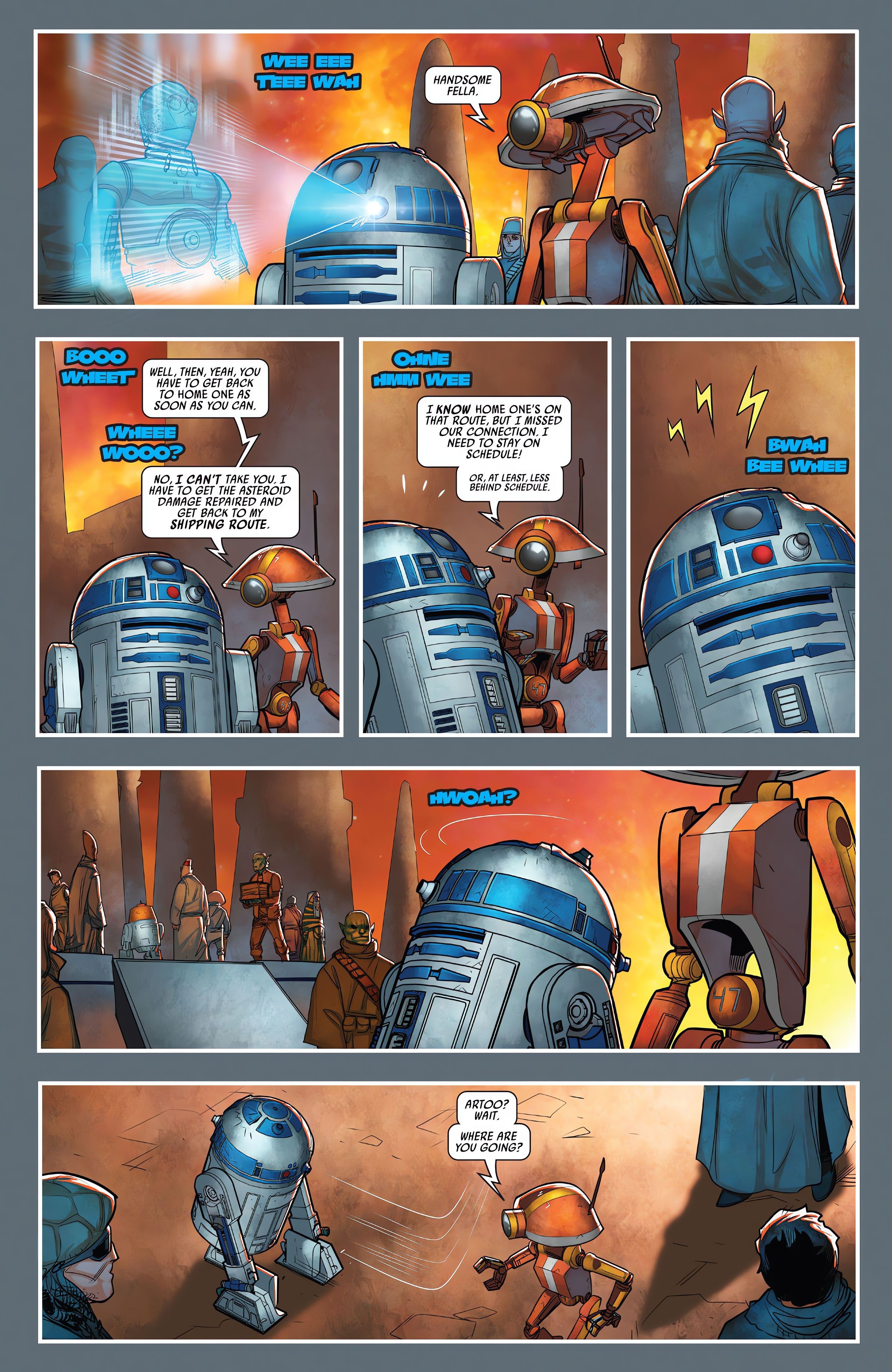 Read online Star Wars: Dark Droids - D-Squad comic -  Issue #1 - 13