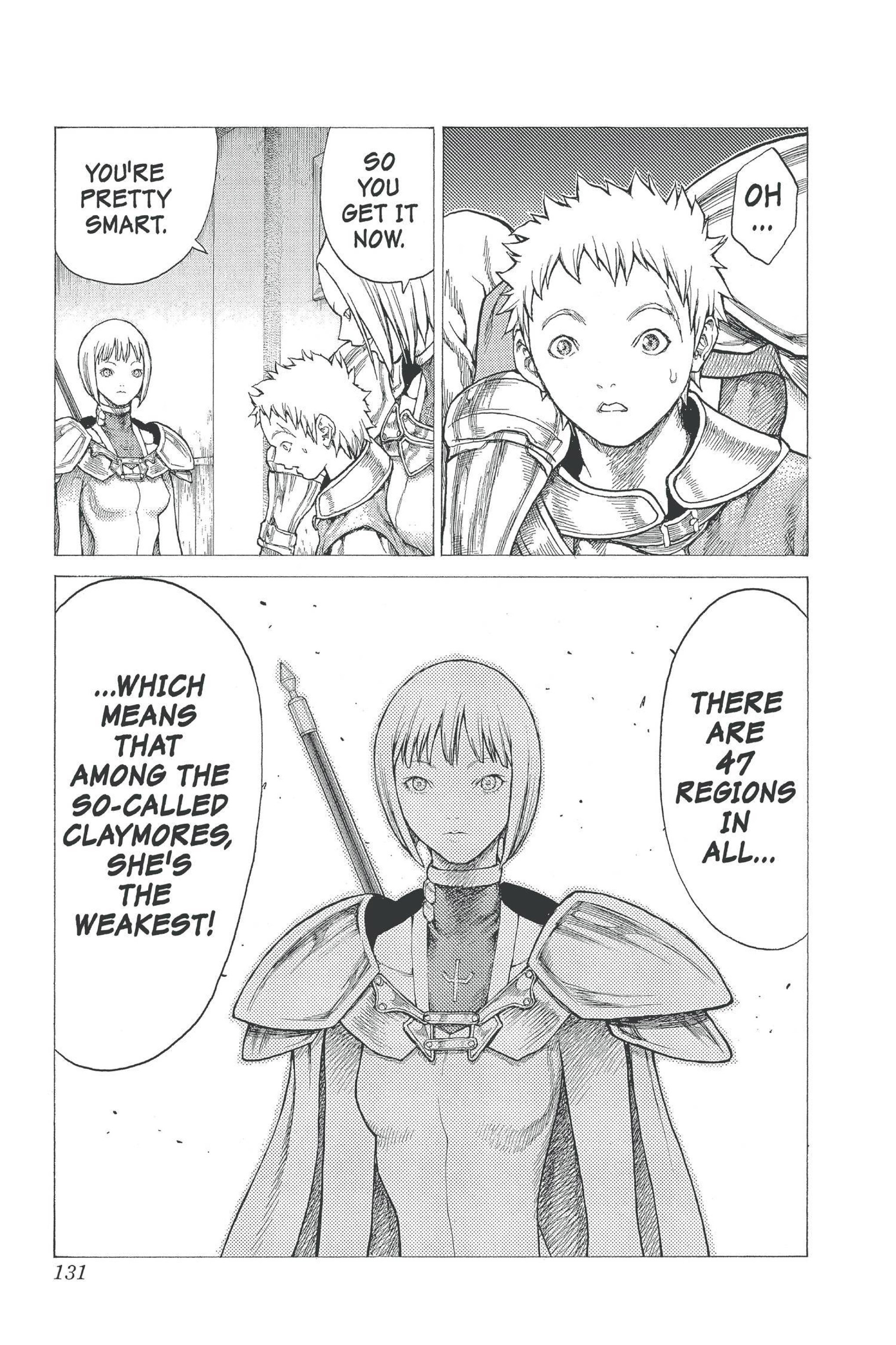 Read online Claymore comic -  Issue #5 - 118