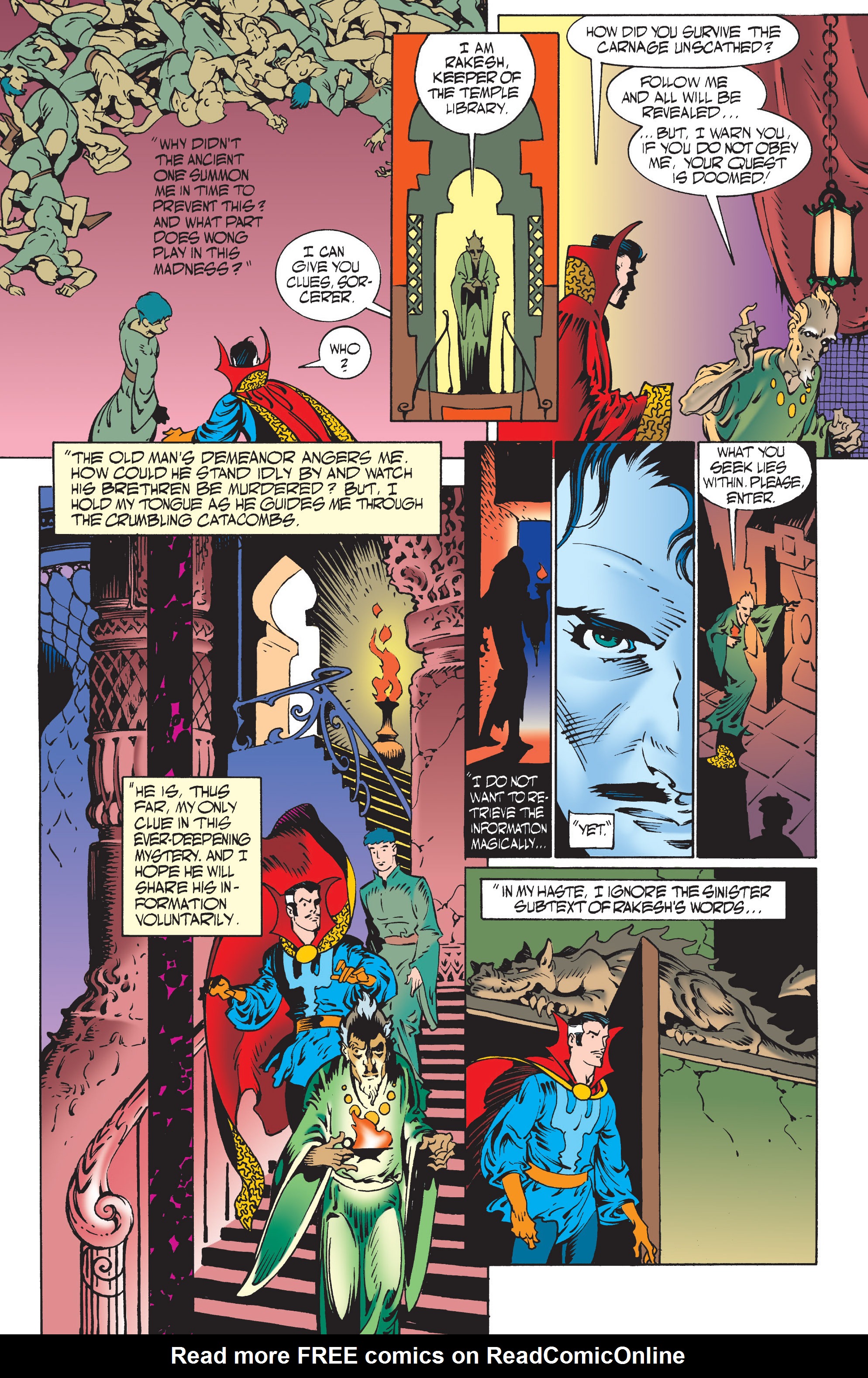 Read online Doctor Strange: What Is It That Disturbs You, Stephen? comic -  Issue # TPB - 13