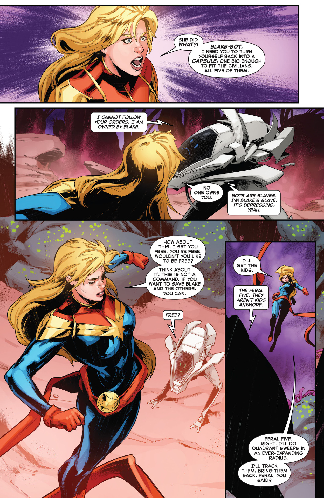 Read online Captain Marvel: Dark Tempest comic -  Issue #3 - 19