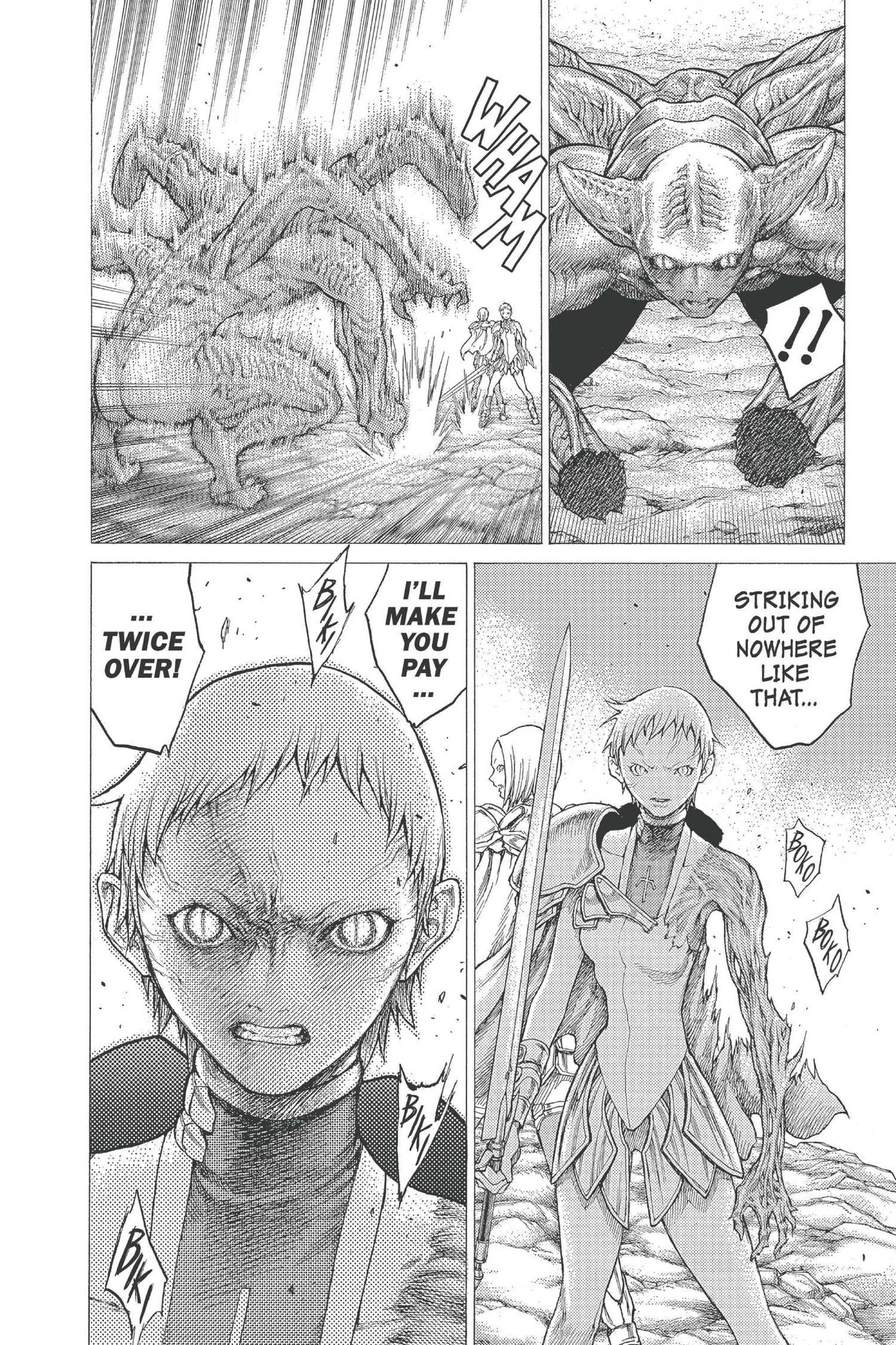 Read online Claymore comic -  Issue #5 - 164