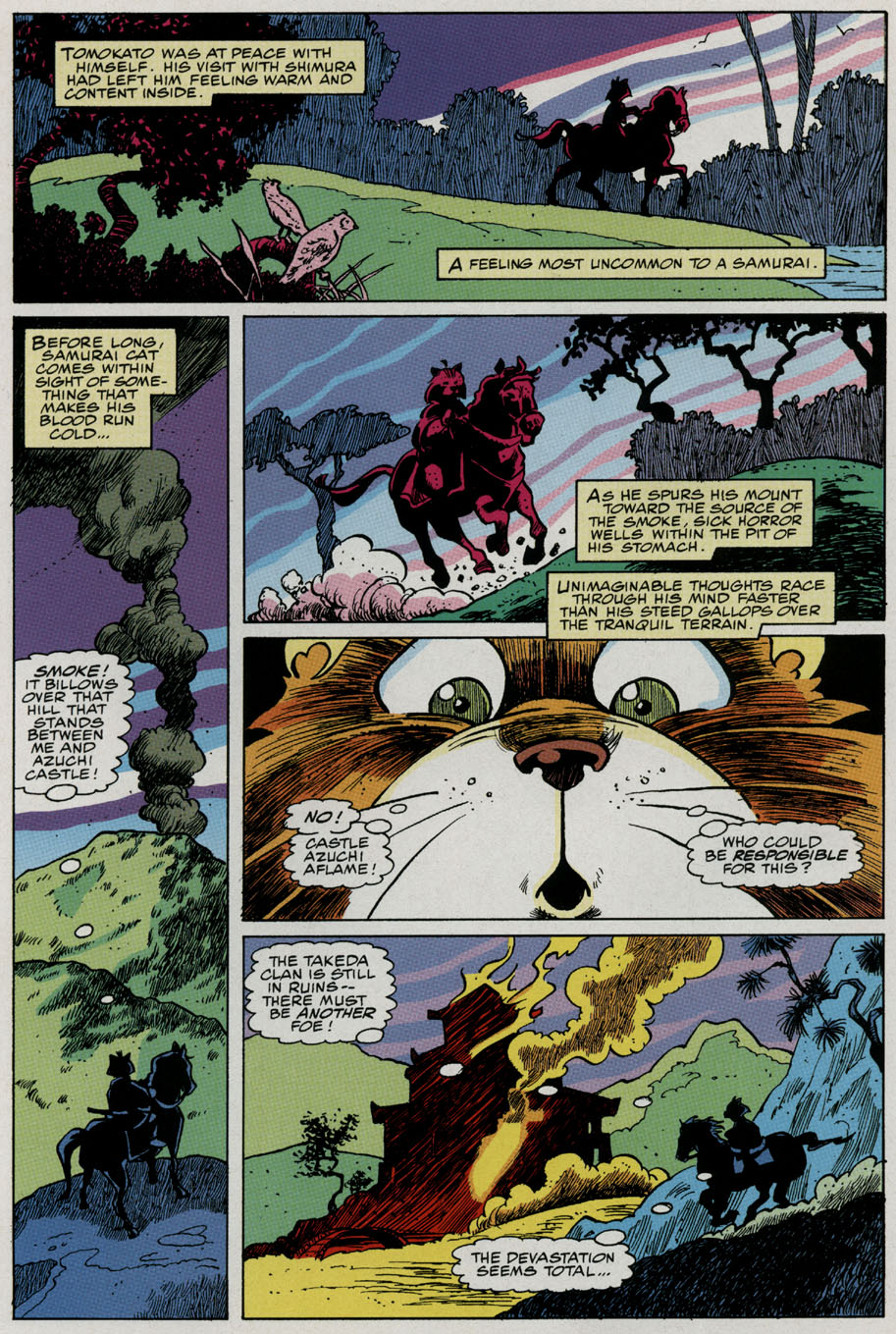 Read online Samurai Cat comic -  Issue #1 - 16