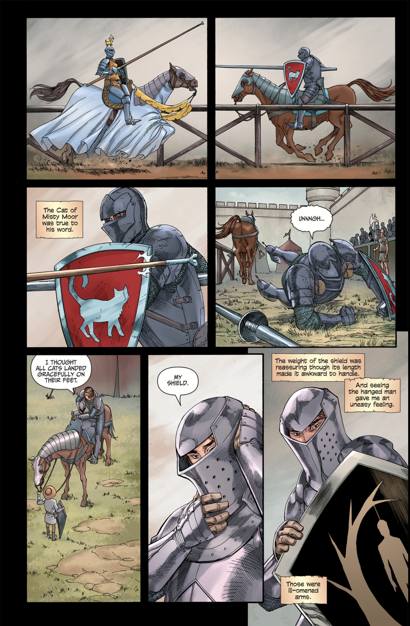 Read online Mystery Knight comic -  Issue # TPB - 61