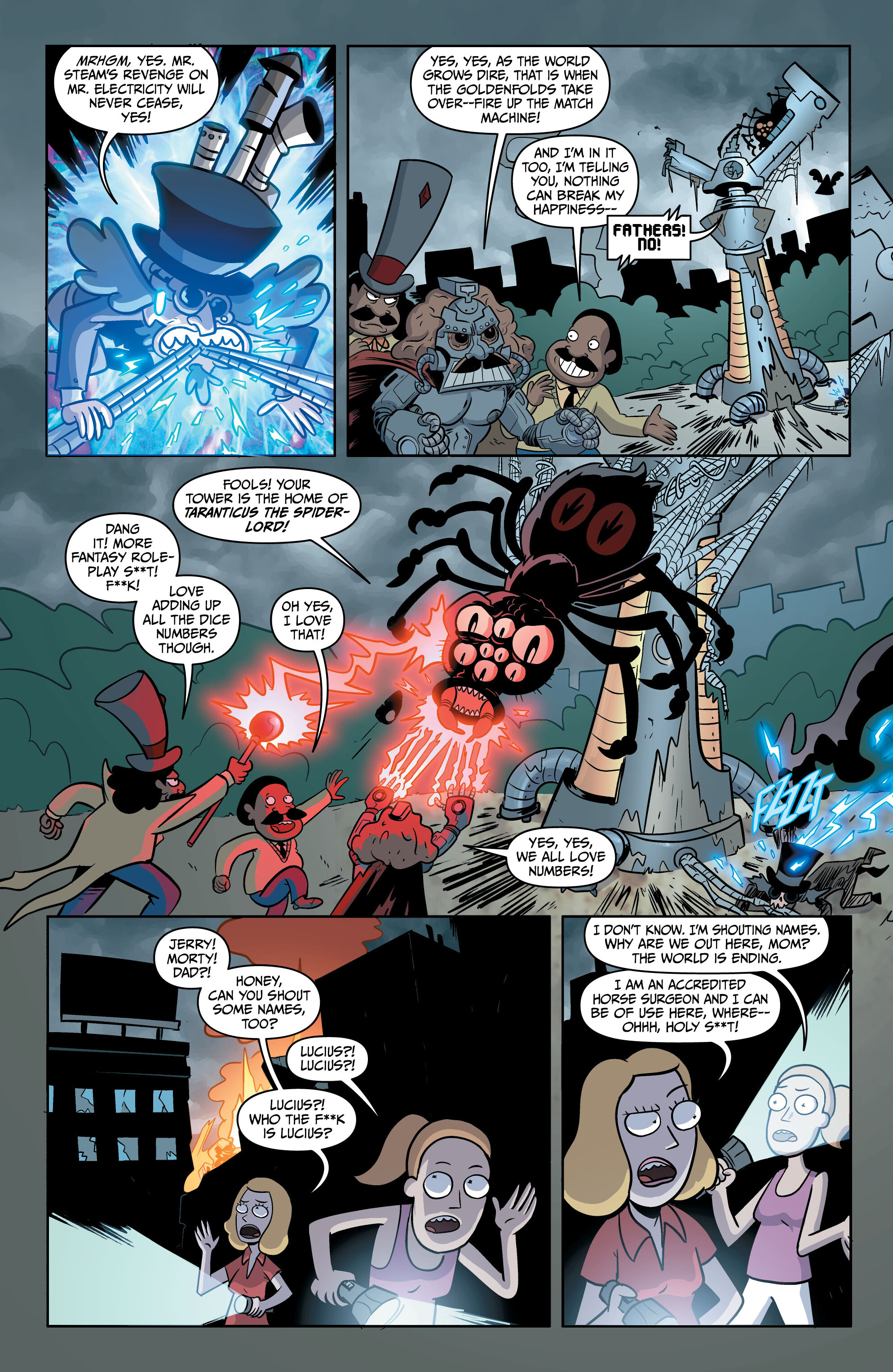 Read online Rick and Morty (2023) comic -  Issue #8 - 10