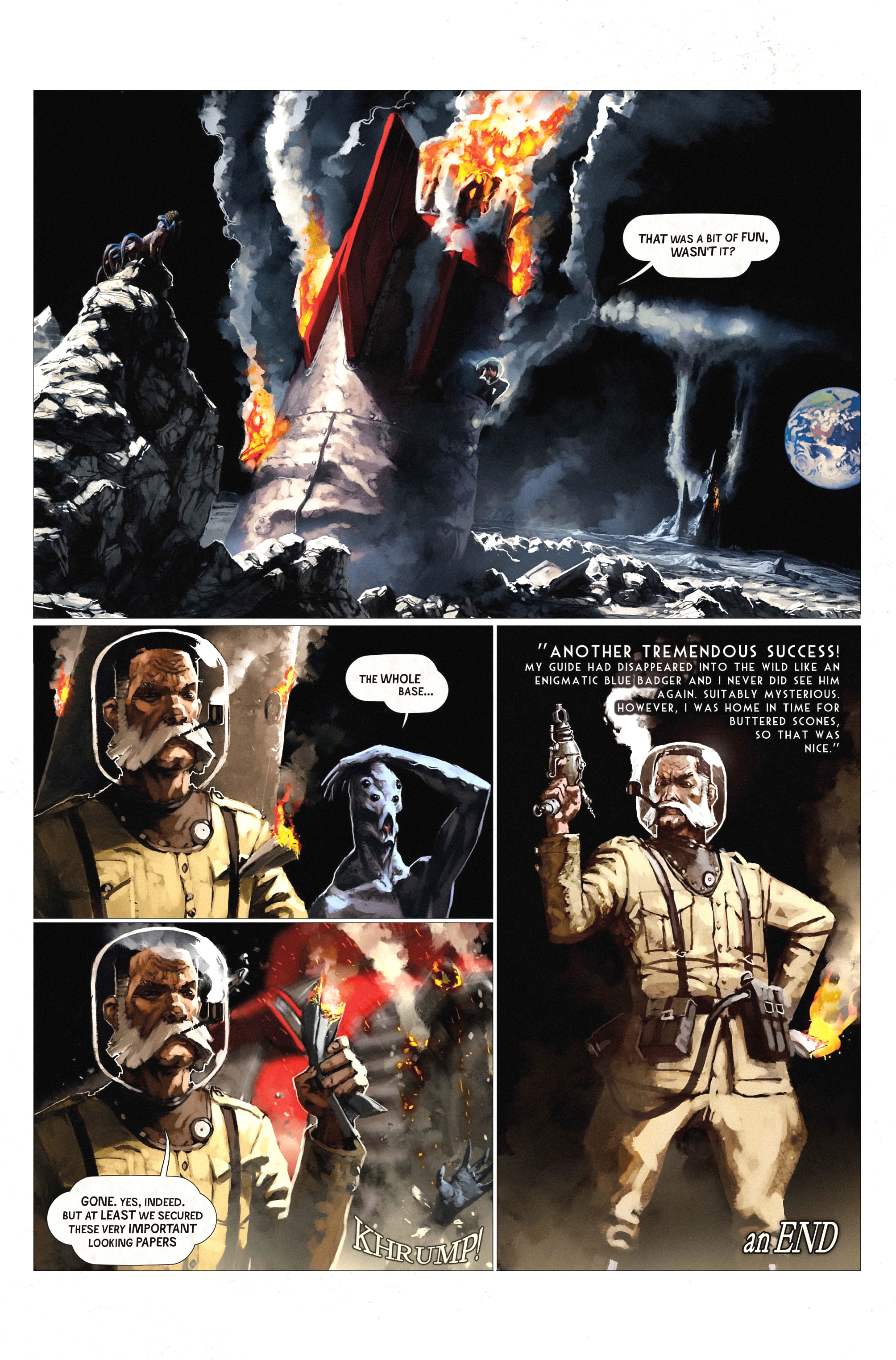 Read online Dr. Grordbort Onslaught comic -  Issue # TPB - 145