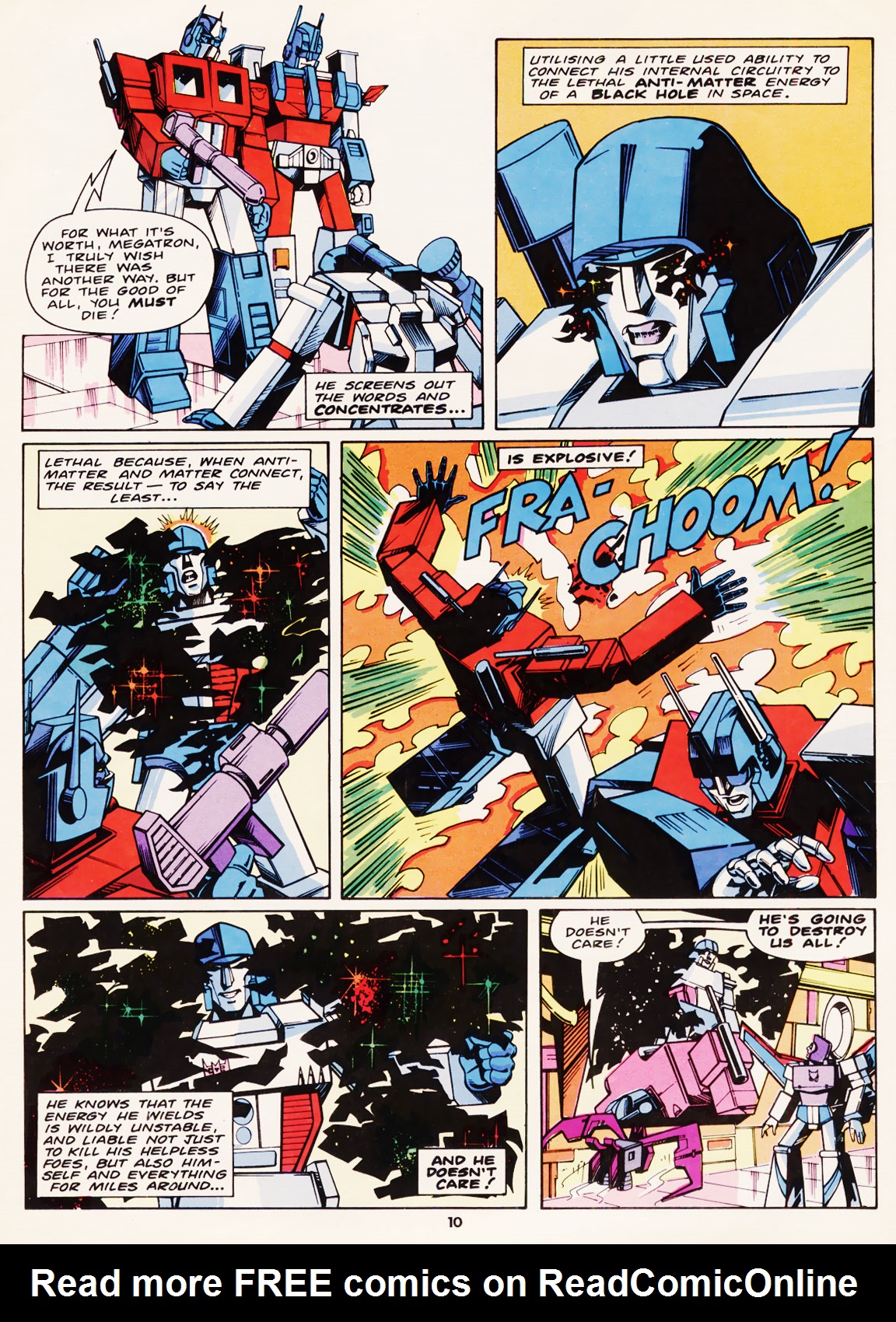 Read online The Transformers (UK) comic -  Issue #104 - 10