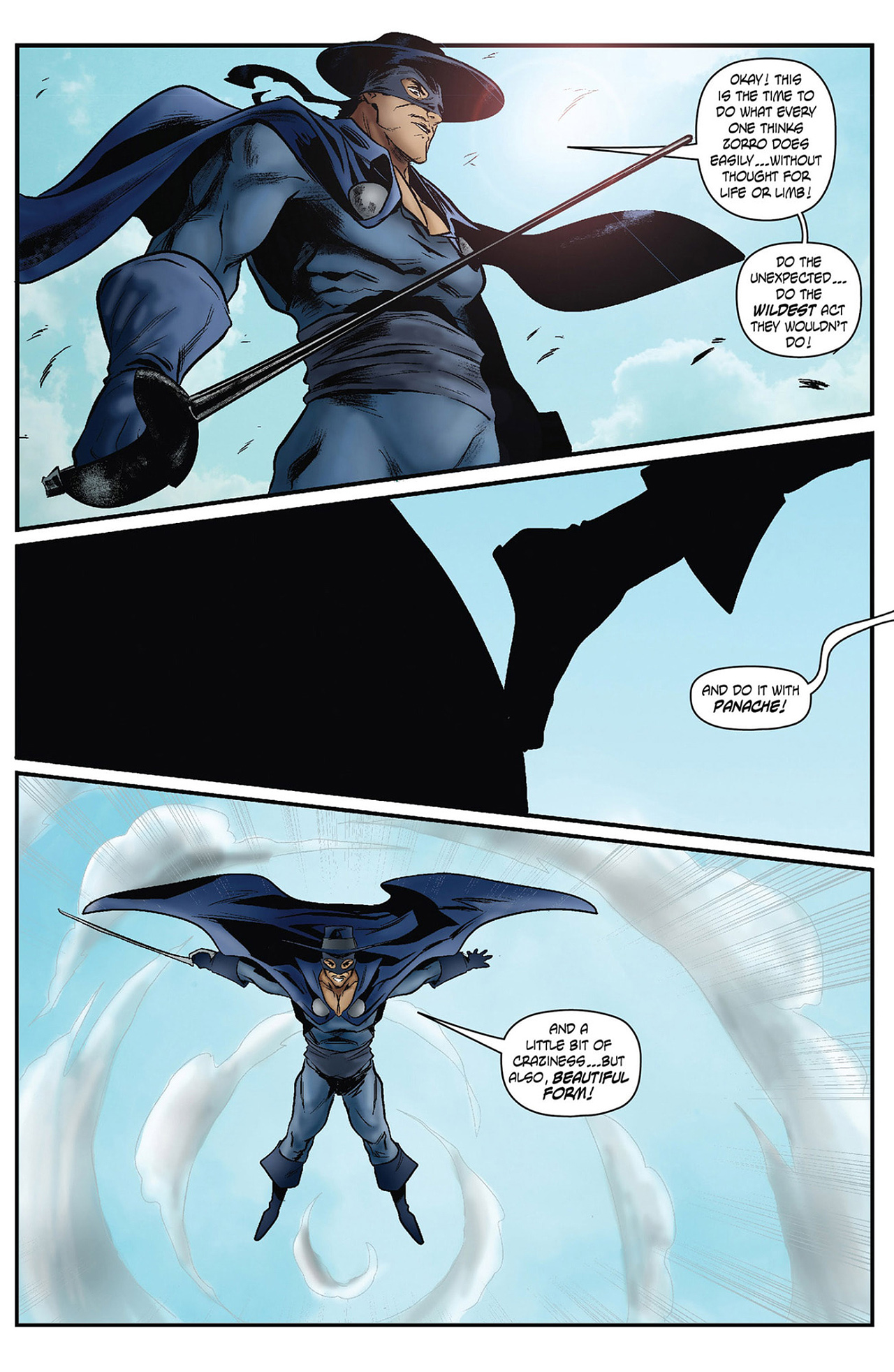 Read online Zorro Flights comic -  Issue #3 - 28
