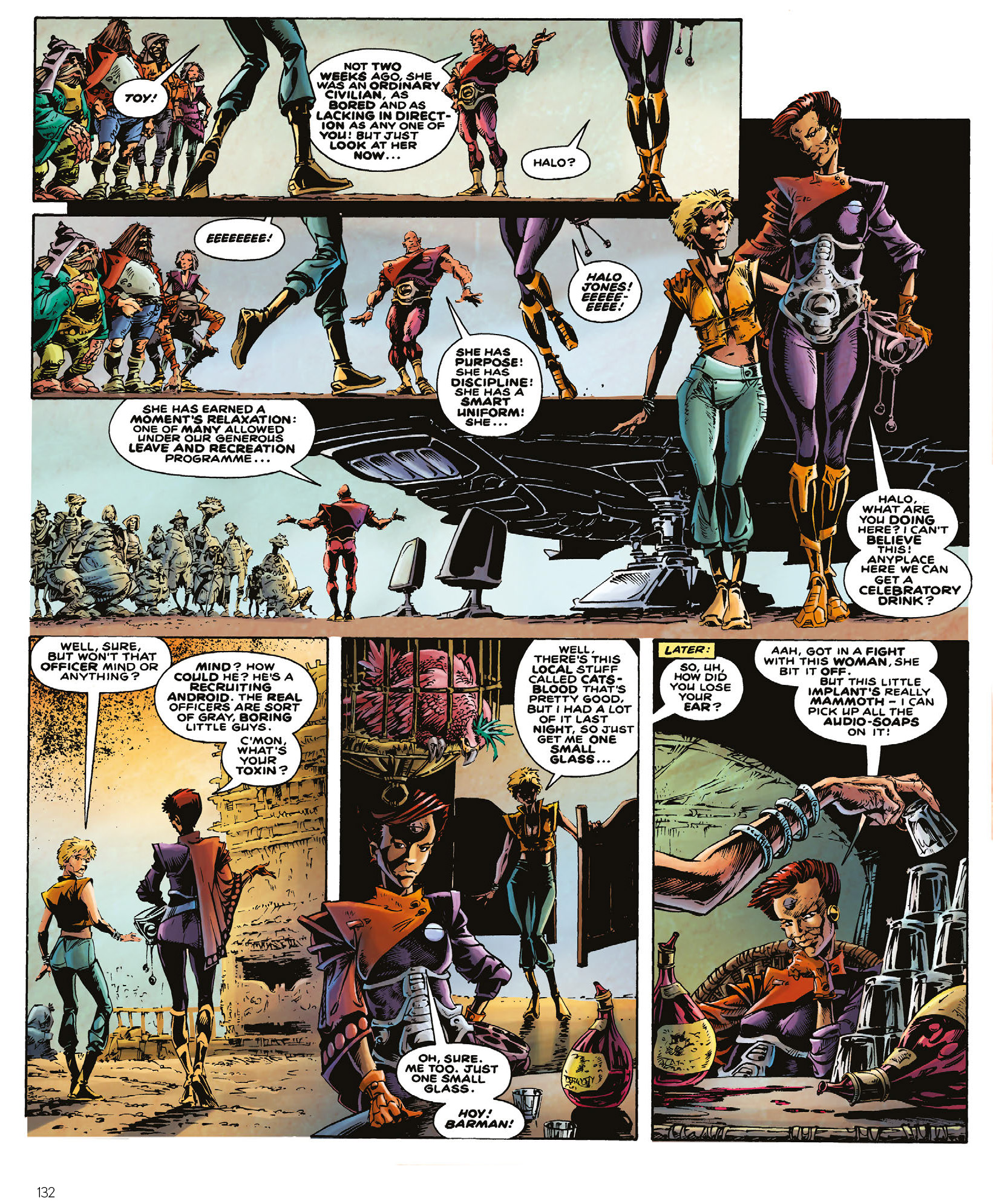 Read online The Ballad of Halo Jones: Full Colour Omnibus Edition comic -  Issue # TPB (Part 2) - 35