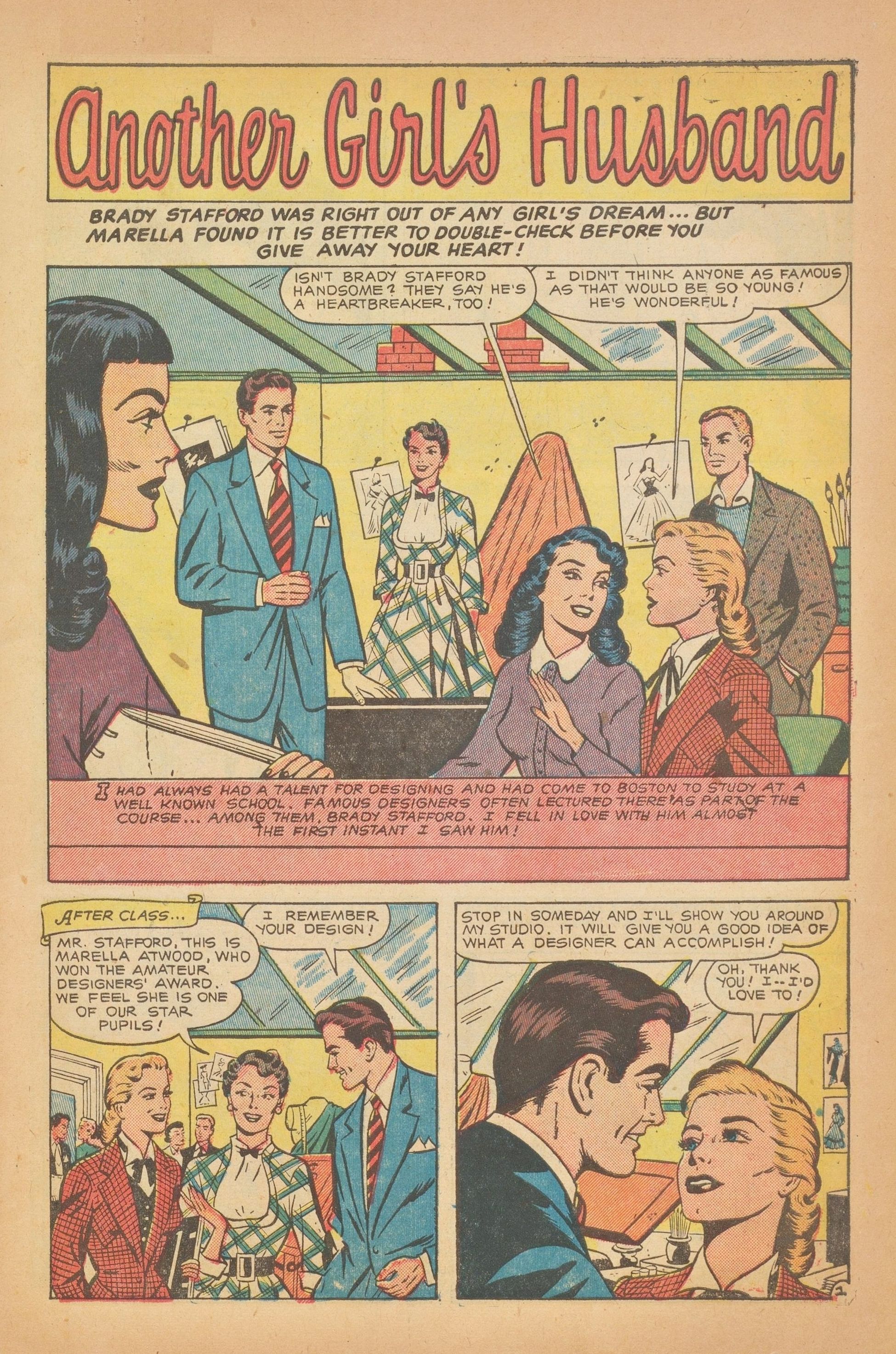 Read online Glamorous Romances comic -  Issue #58 - 3