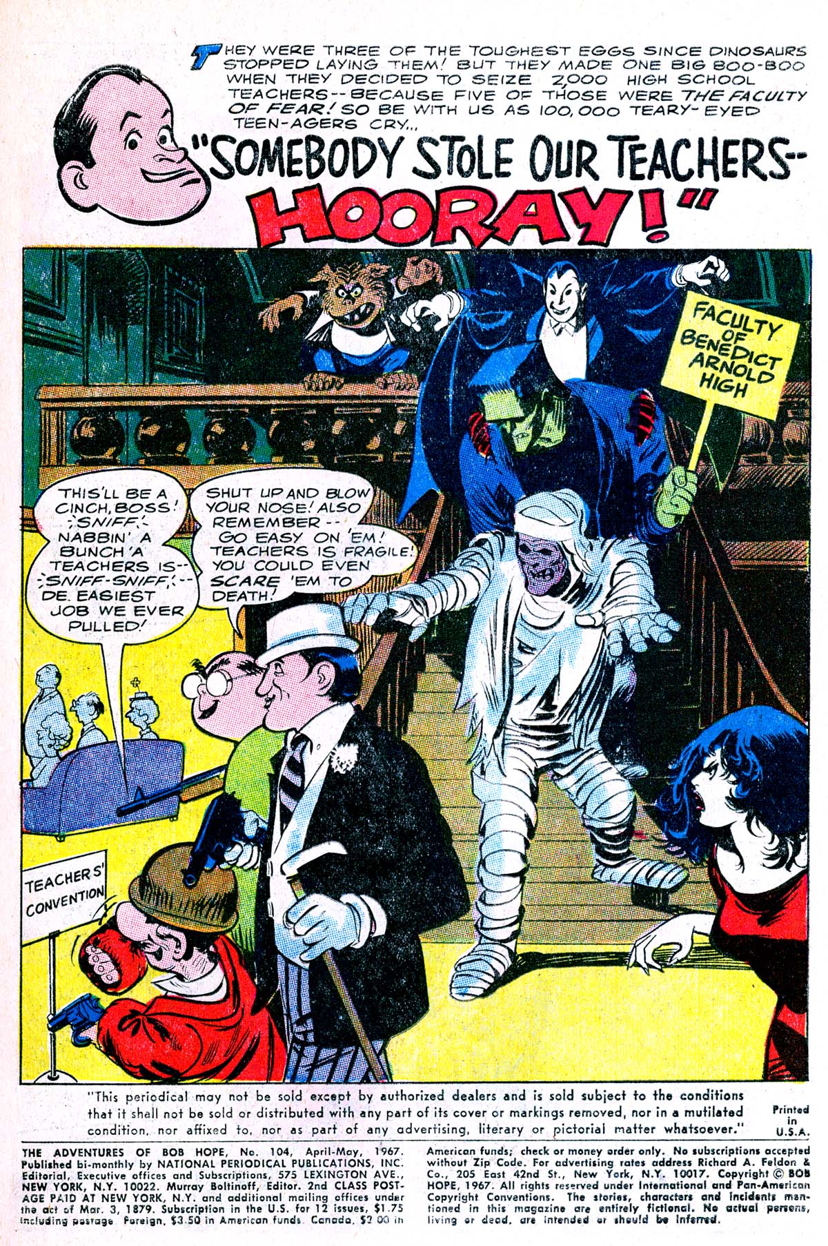 Read online The Adventures of Bob Hope comic -  Issue #104 - 3