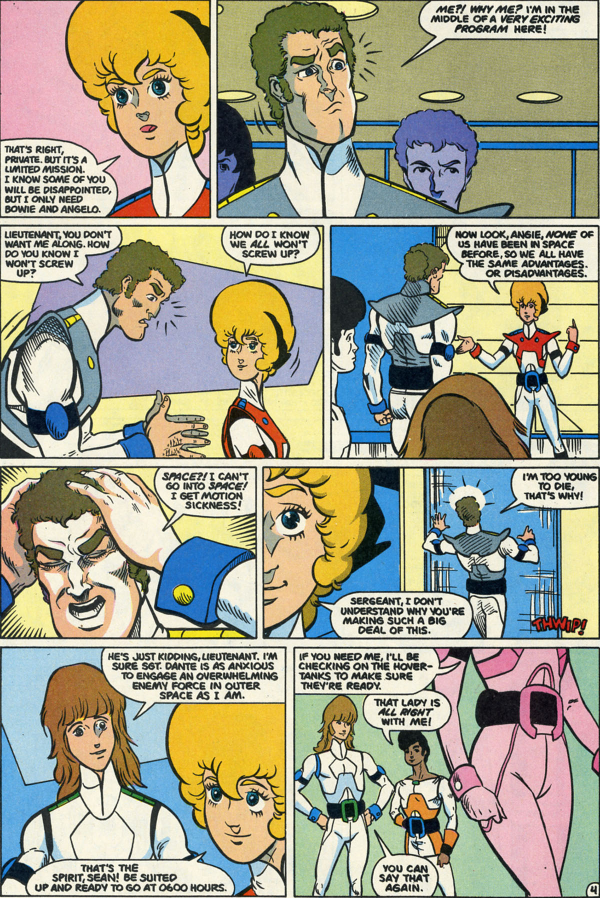 Read online Robotech Masters comic -  Issue #3 - 7