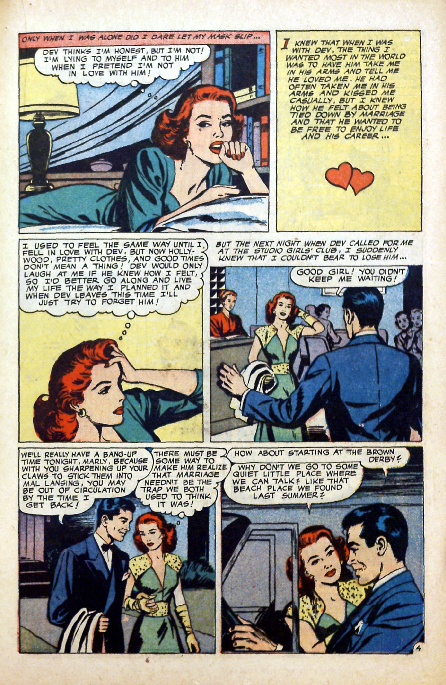 Read online Glamorous Romances comic -  Issue #53 - 21