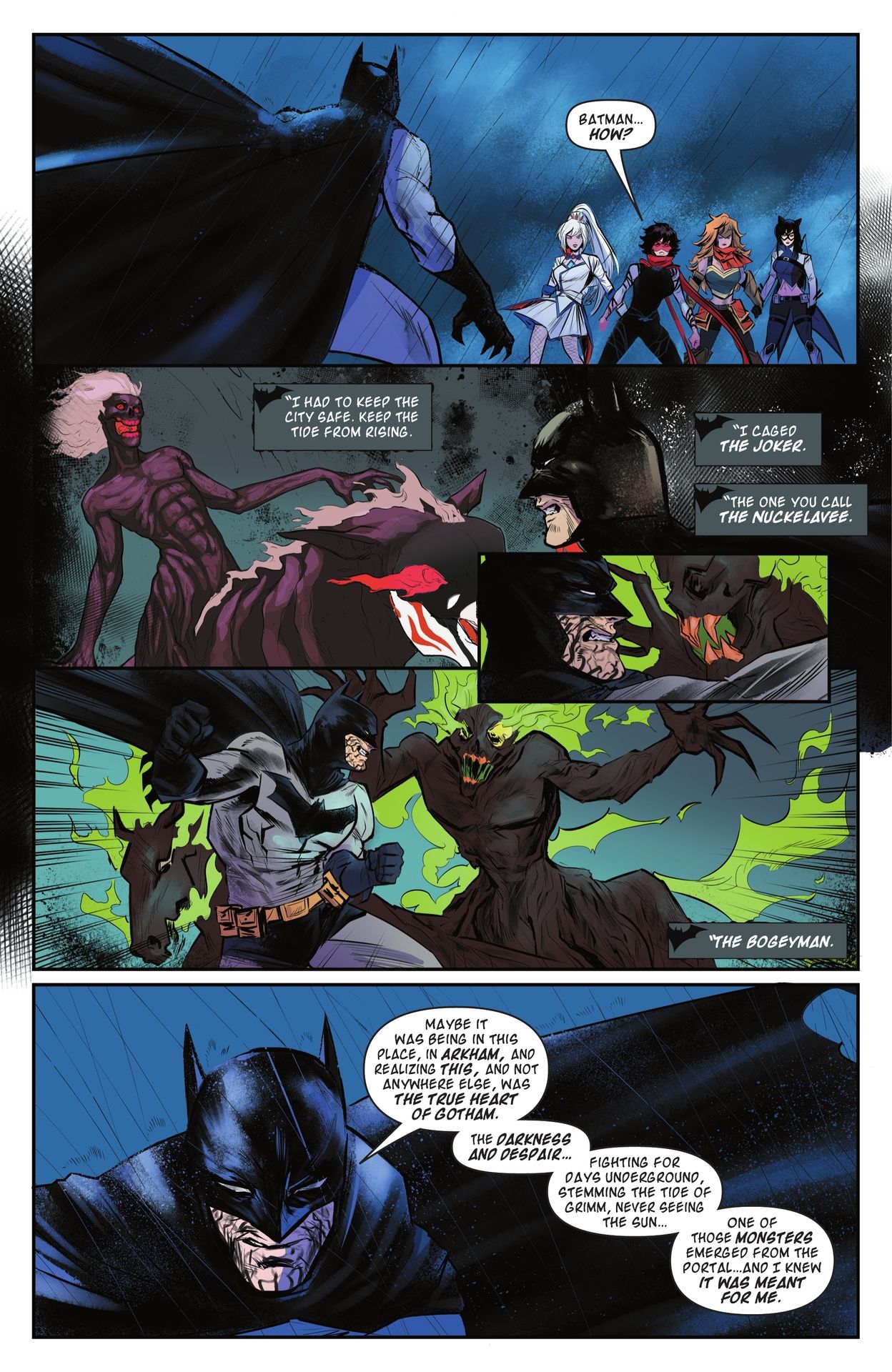 Read online DC/RWBY comic -  Issue #6 - 12
