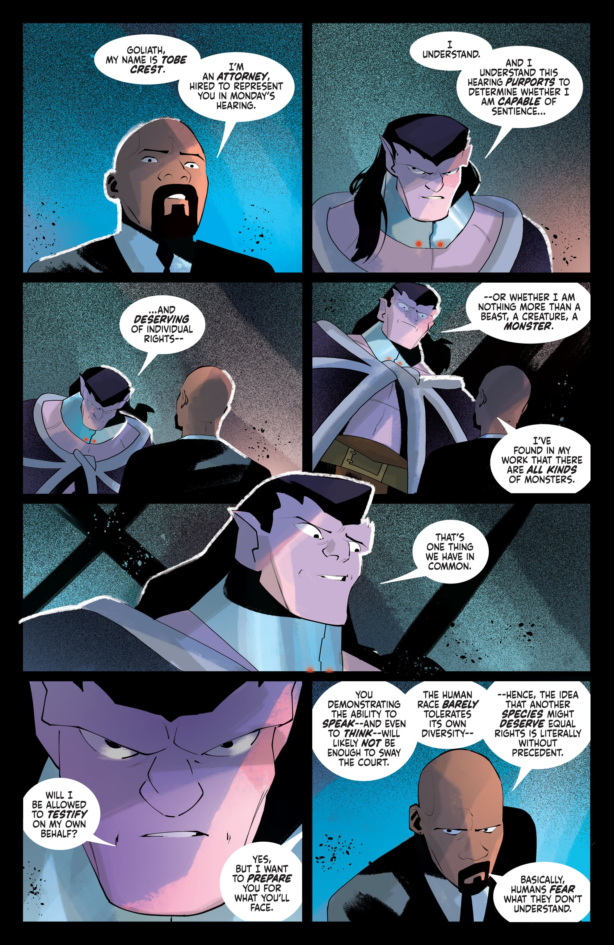 Read online Gargoyles (2022) comic -  Issue #7 - 17