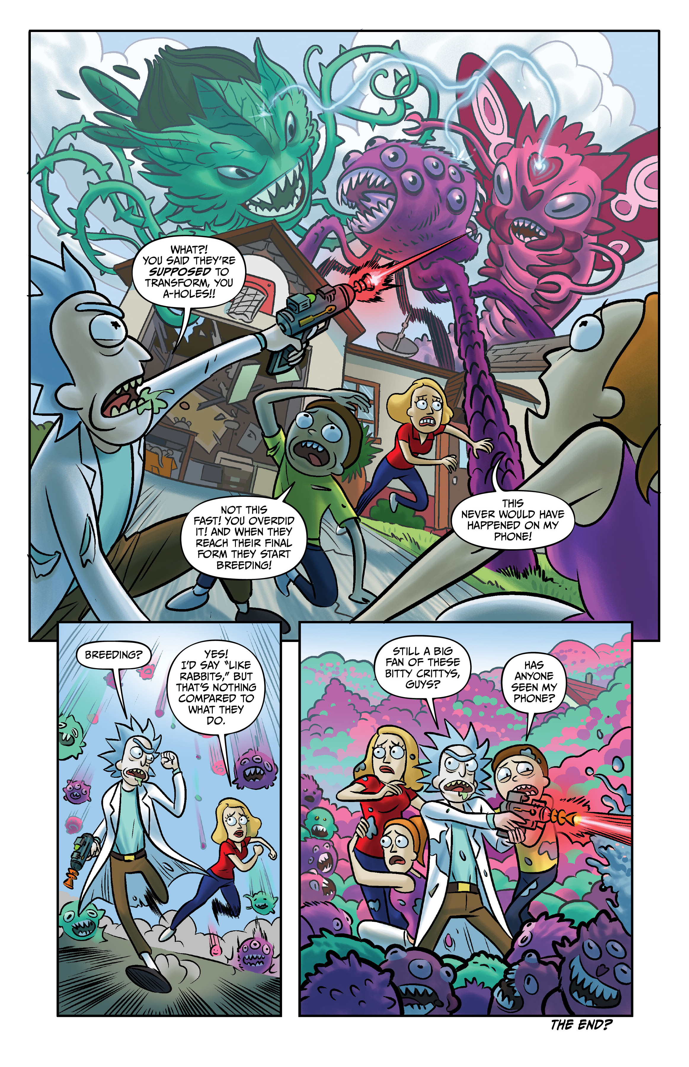 Read online Rick and Morty Deluxe Edition comic -  Issue # TPB 8 (Part 3) - 33
