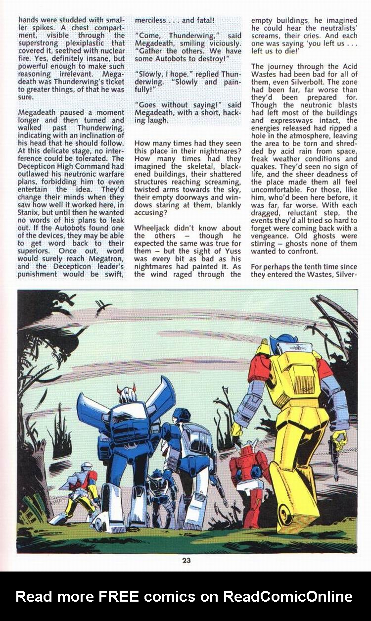 Read online The Transformers Annual comic -  Issue #1990 - 7
