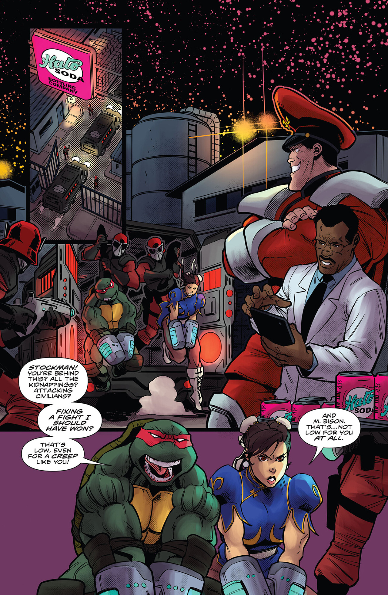 Read online Teenage Mutant Ninja Turtles vs. Street Fighter comic -  Issue #3 - 3