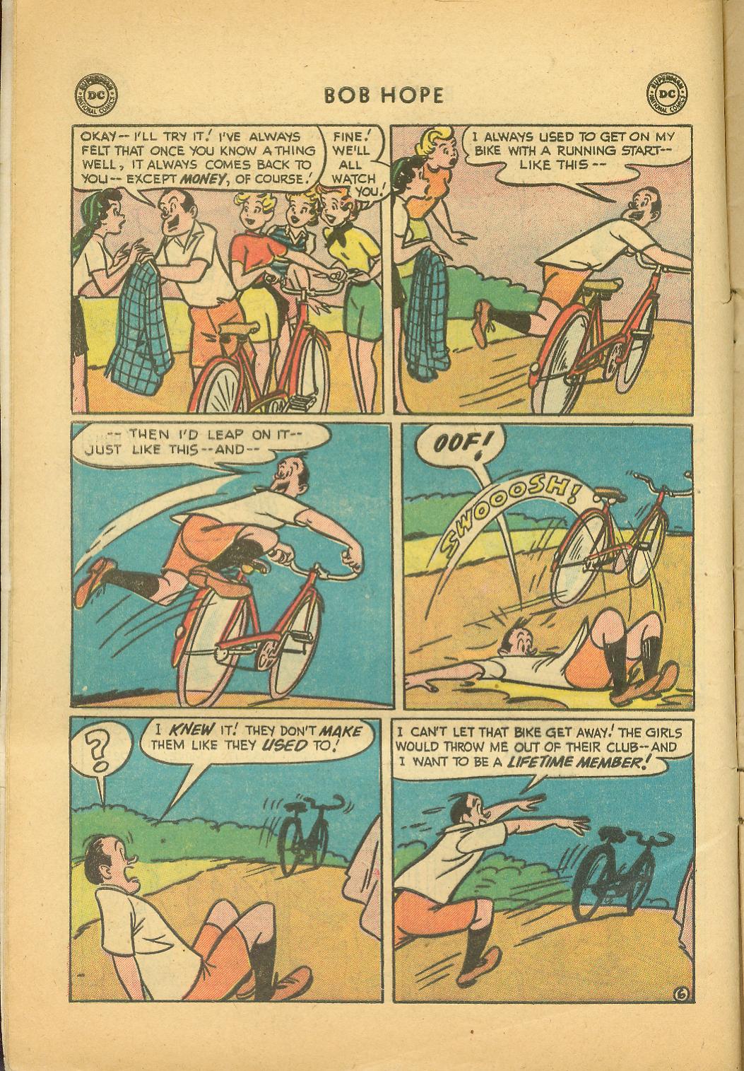 Read online The Adventures of Bob Hope comic -  Issue #35 - 8