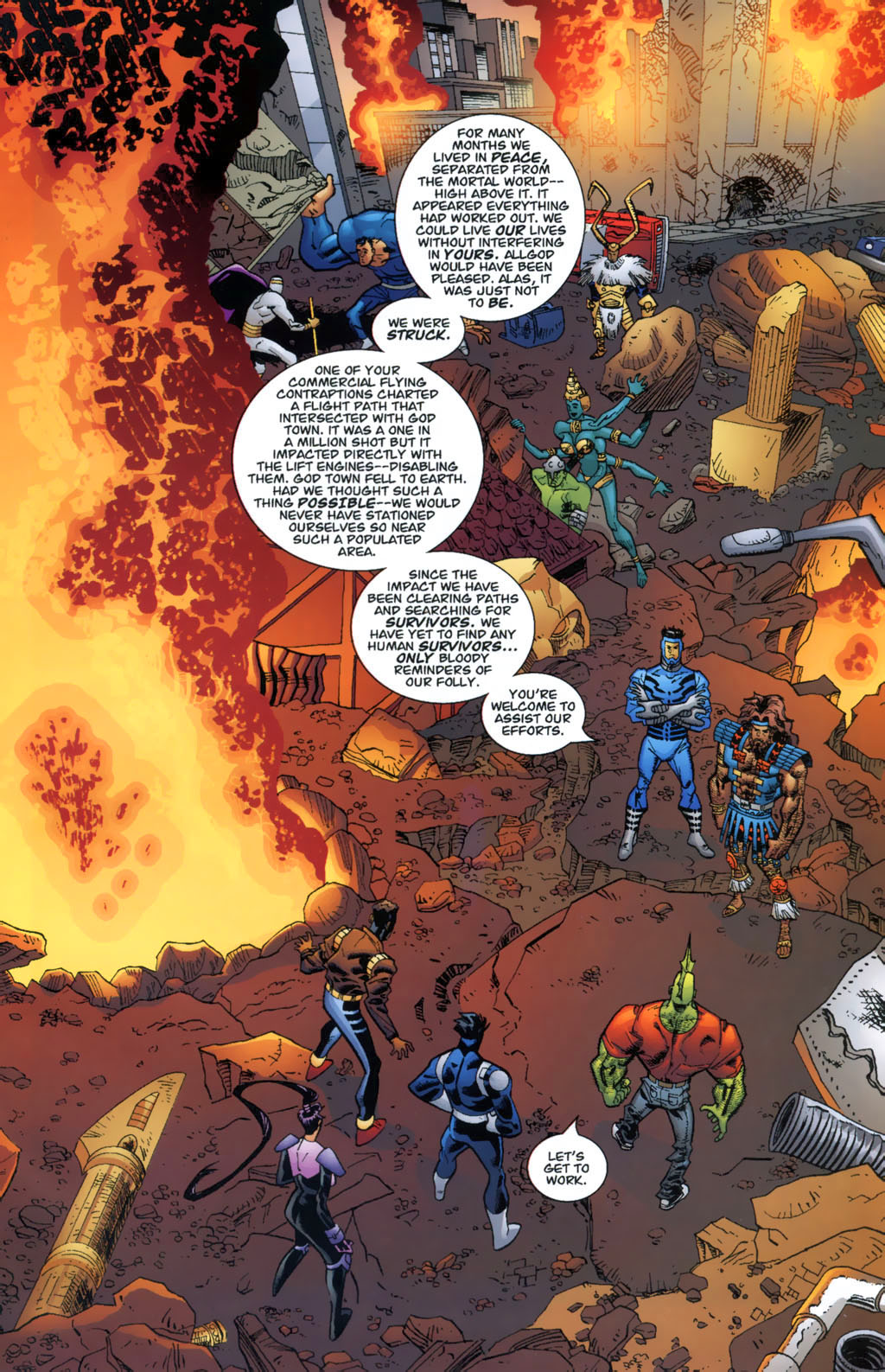 Read online Savage Dragon: God War comic -  Issue #2 - 8