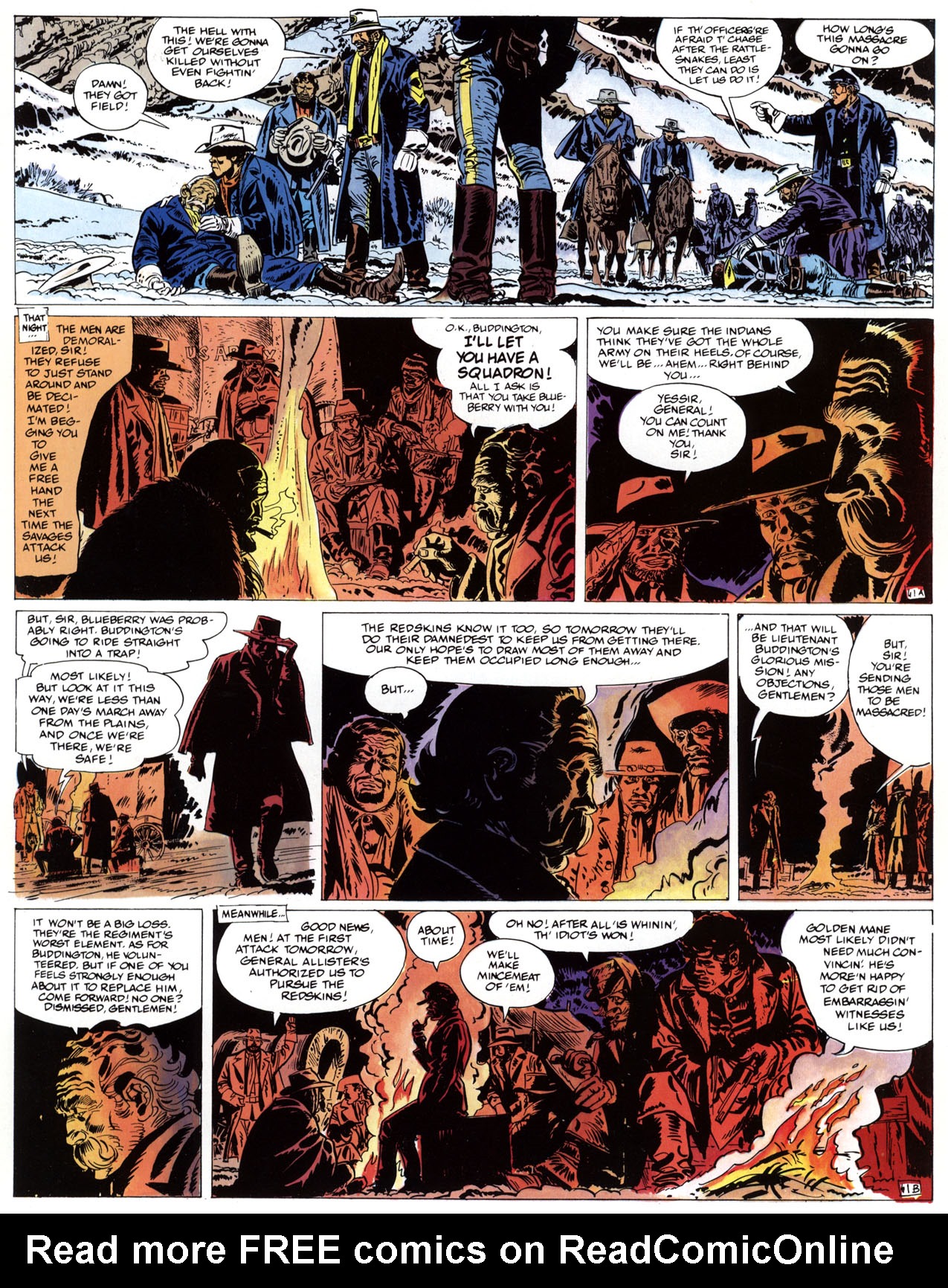 Read online Epic Graphic Novel: Lieutenant Blueberry comic -  Issue #3 - 91