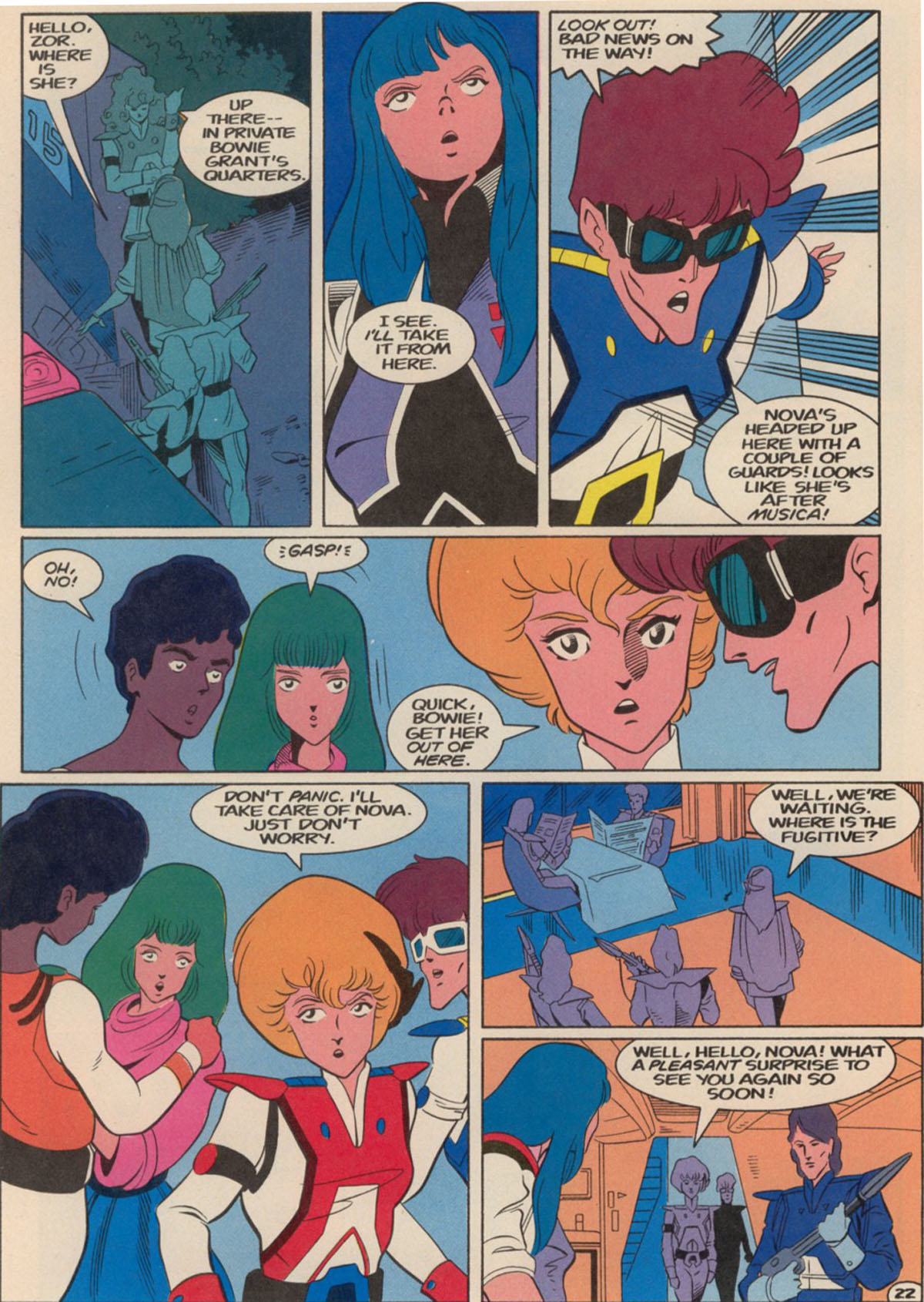 Read online Robotech Masters comic -  Issue #20 - 28