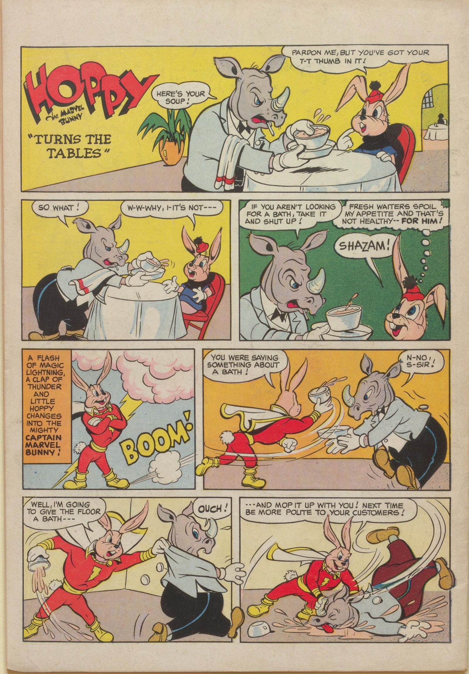 Read online Fawcett's Funny Animals comic -  Issue #68 - 36