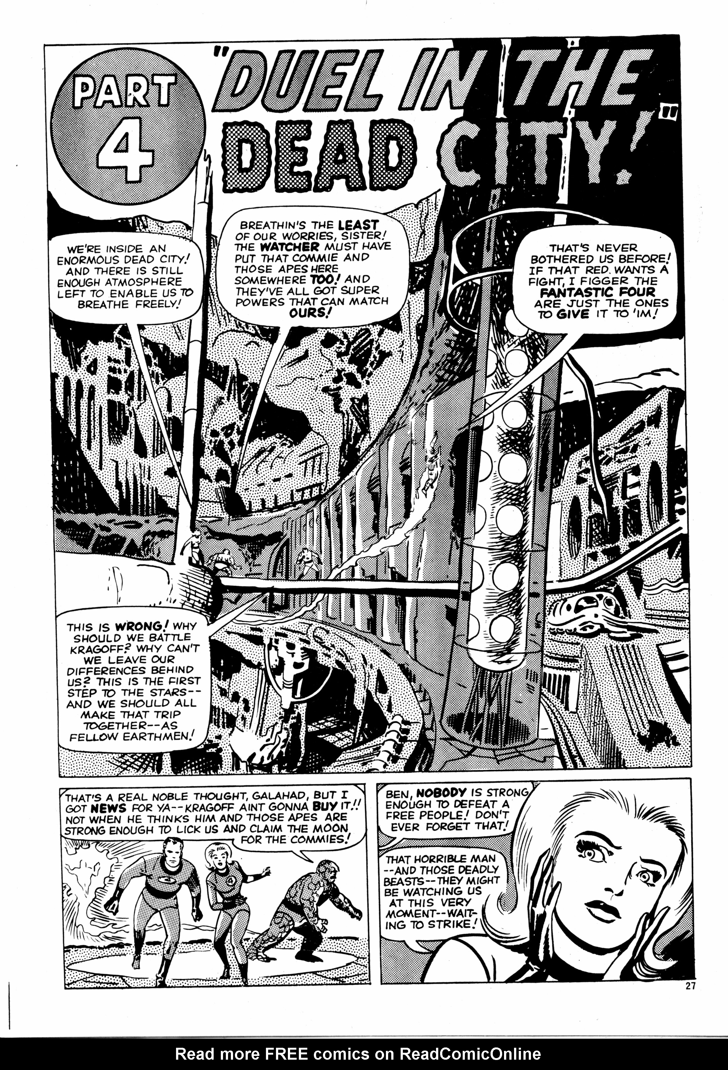 Read online Fantastic Four (1982) comic -  Issue #27 - 27