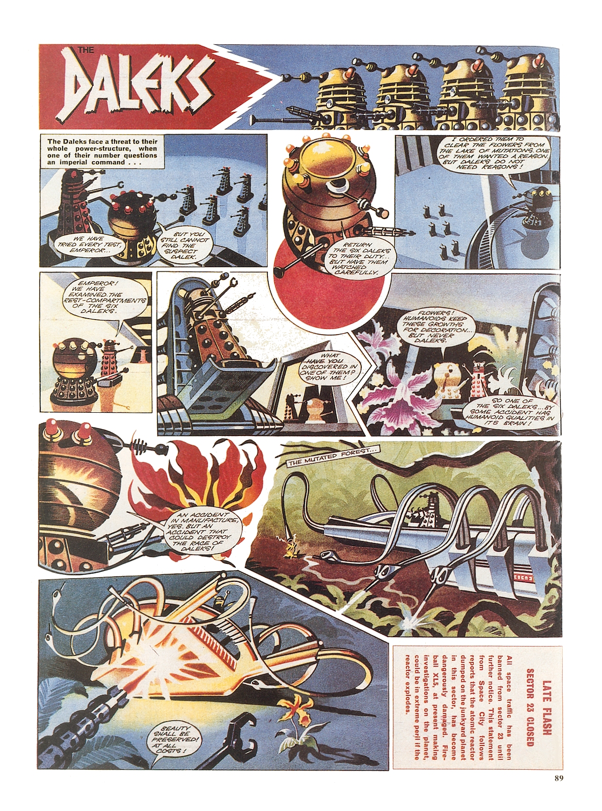 Read online Dalek Chronicles comic -  Issue # TPB - 89