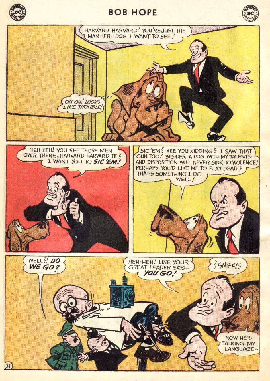 Read online The Adventures of Bob Hope comic -  Issue #86 - 26