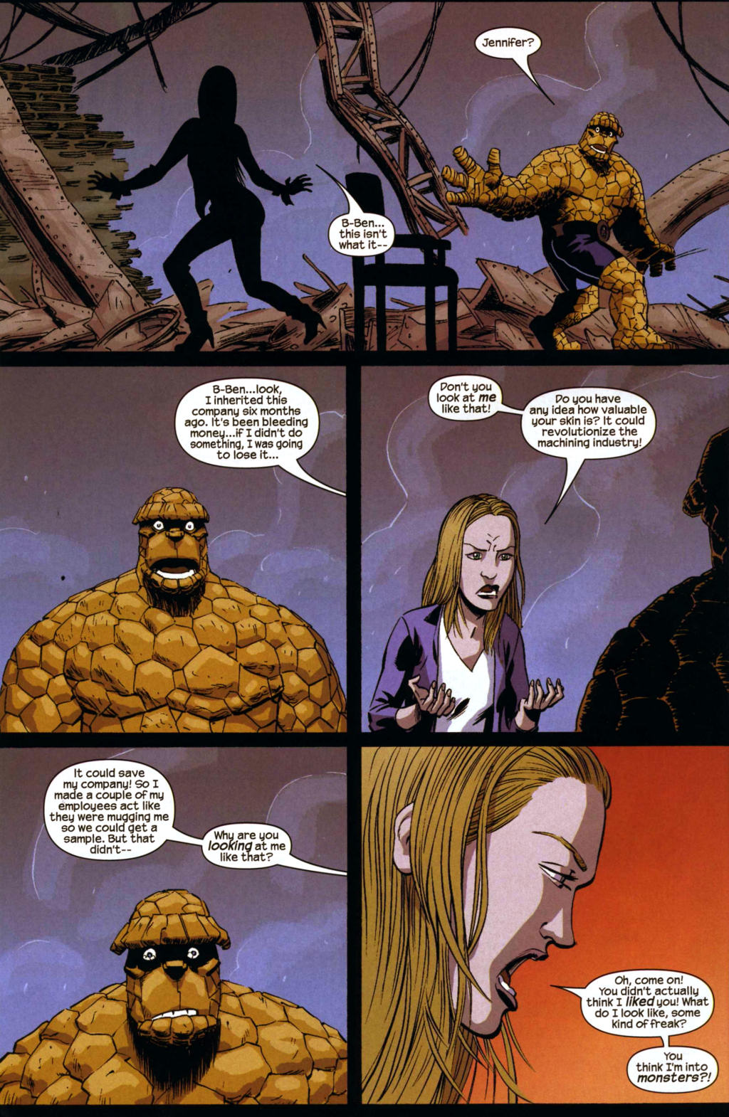 Read online Marvel Adventures Fantastic Four comic -  Issue #17 - 19