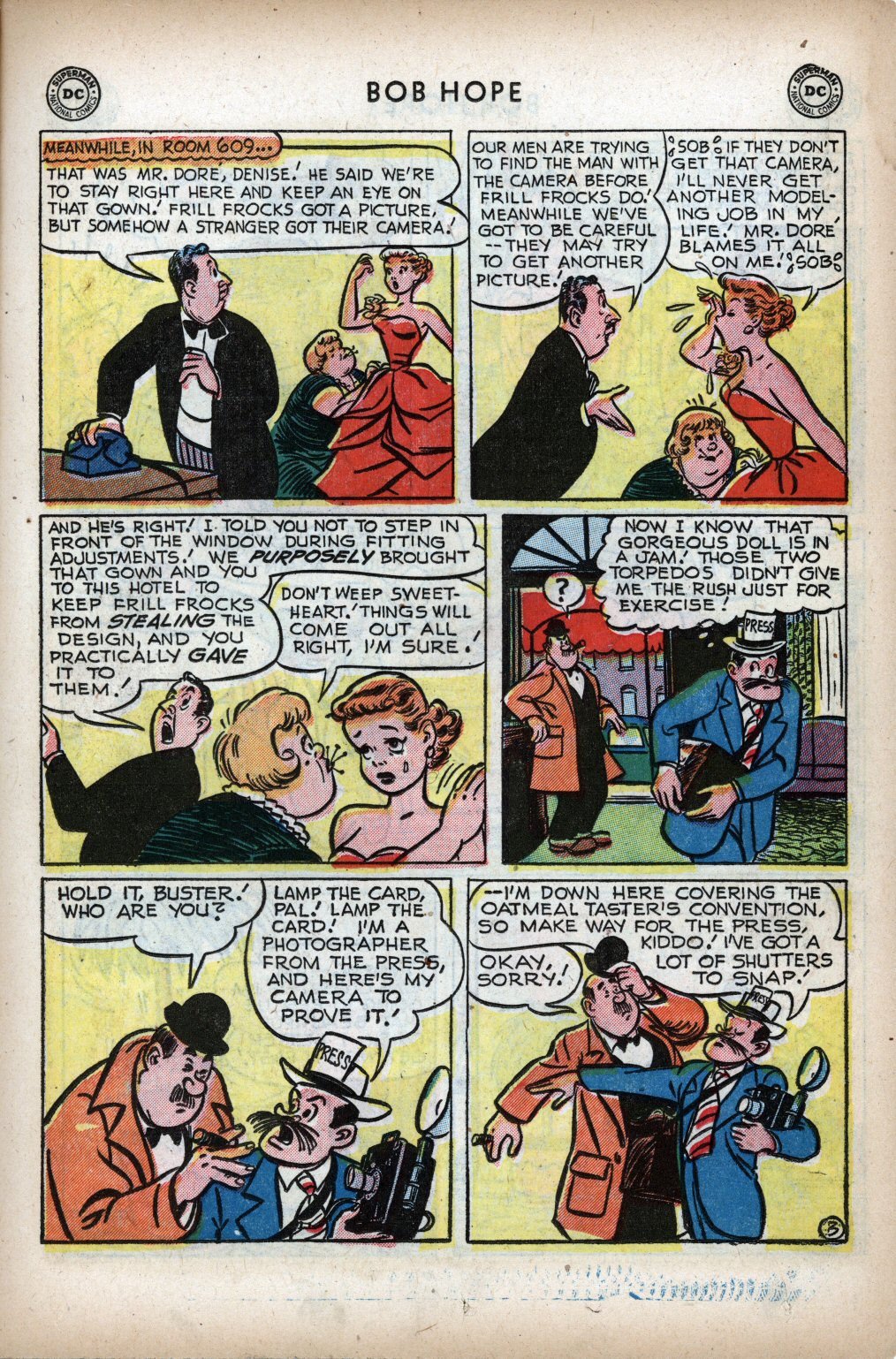 Read online The Adventures of Bob Hope comic -  Issue #13 - 16