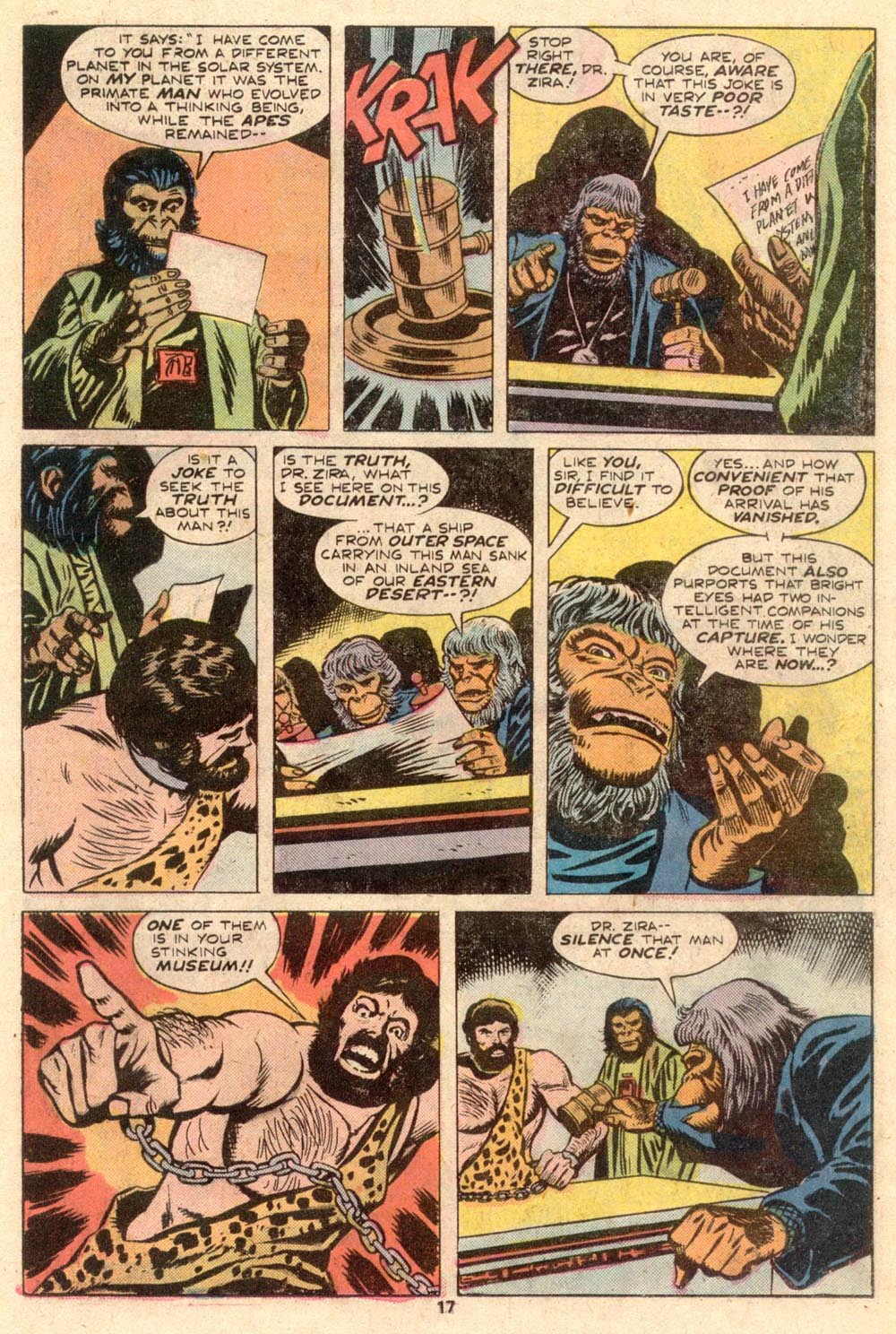 Read online Adventures on the Planet of the Apes comic -  Issue #4 - 12