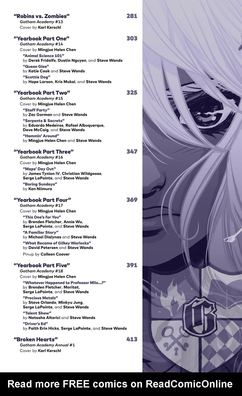 Read online Gotham Academy comic -  Issue # _The Complete Collection (Part 1) - 6