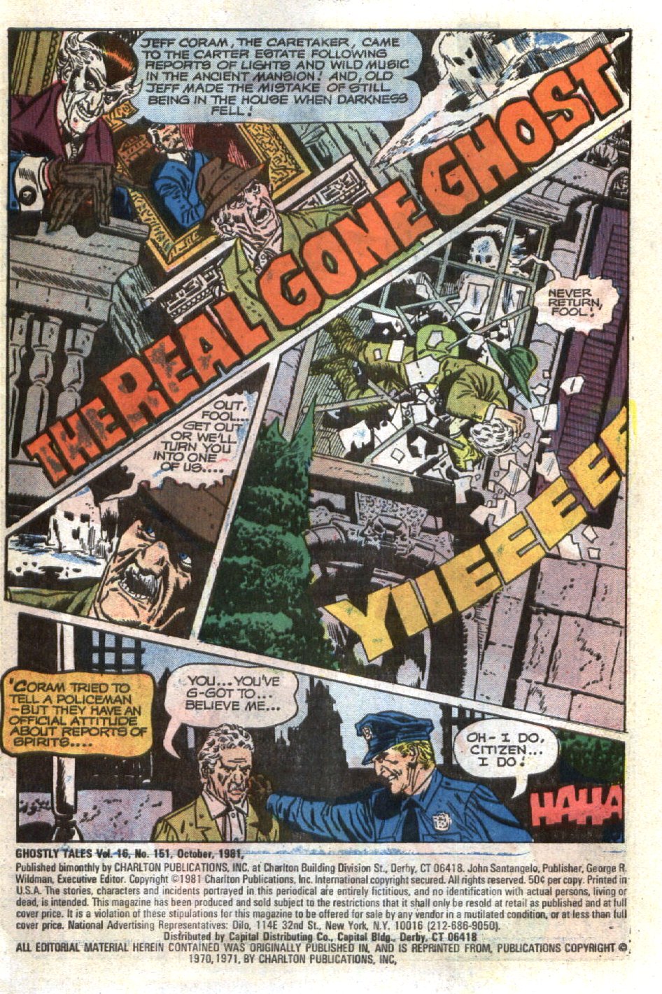Read online Ghostly Tales comic -  Issue #151 - 3