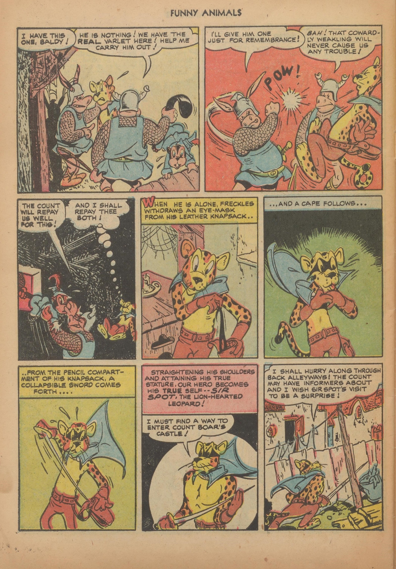 Read online Fawcett's Funny Animals comic -  Issue #67 - 30