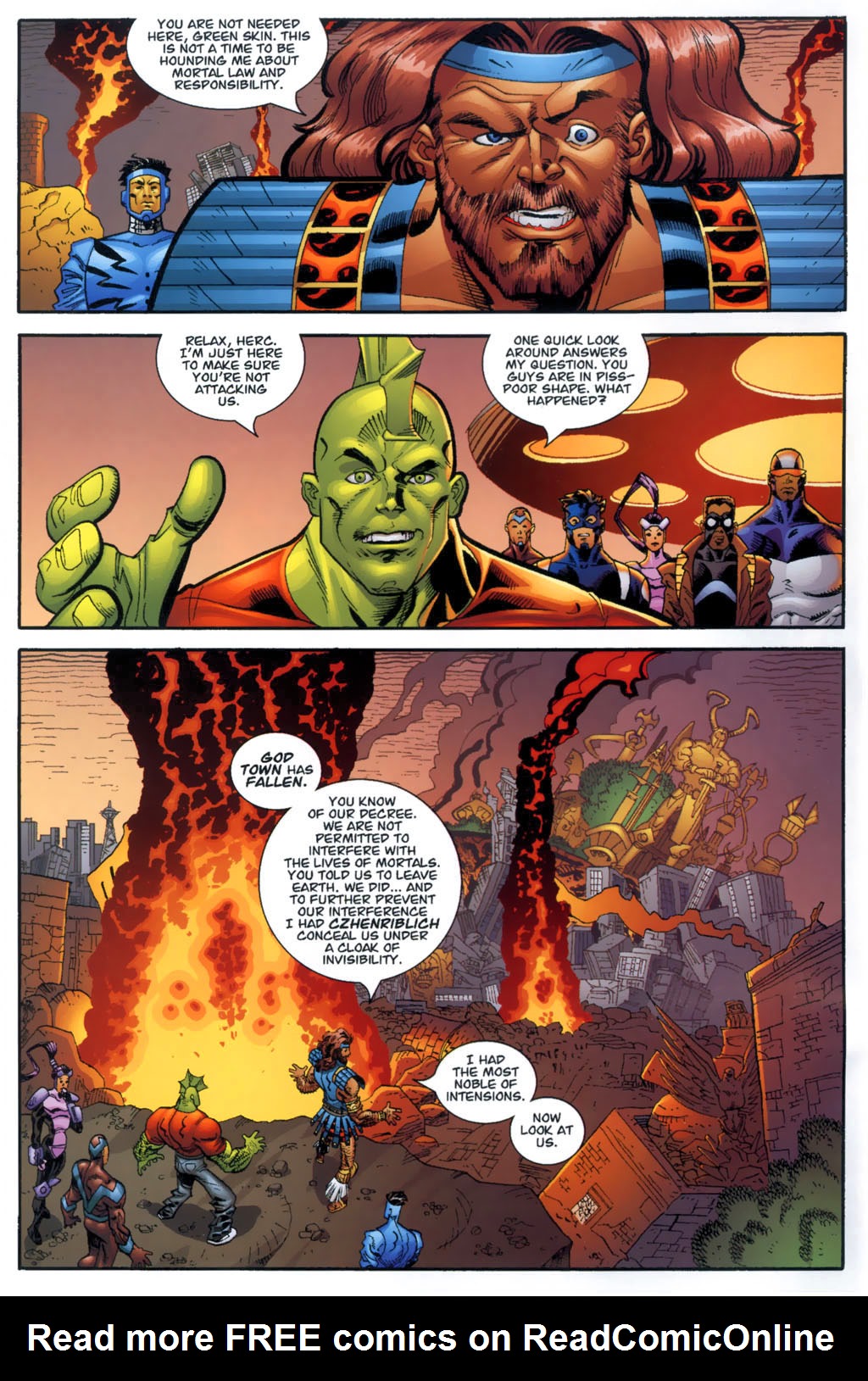 Read online Savage Dragon: God War comic -  Issue #2 - 7